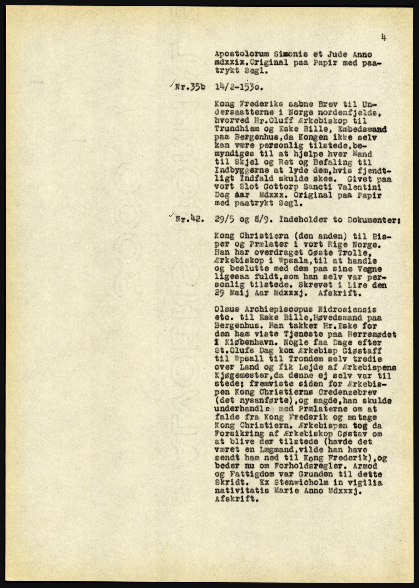 Riksarkivet, Seksjon for eldre arkiv og spesialsamlinger, AV/RA-EA-6797/H/Ha, 1953, p. 4