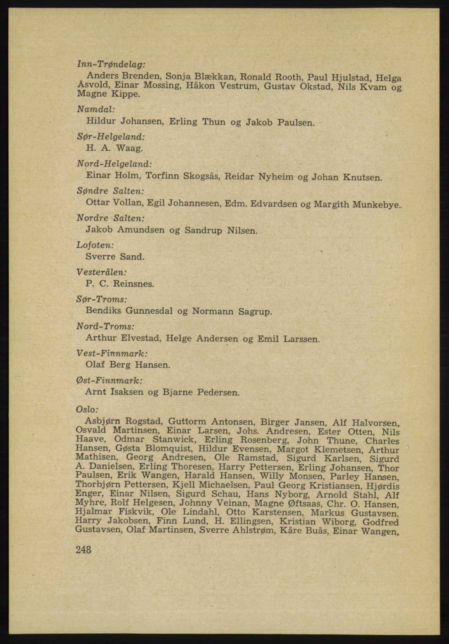 Det norske Arbeiderparti - publikasjoner, AAB/-/-/-: Protokoll over forhandlingene på det 34. ordinære landsmøte 22.-25. mars 1953 i Oslo, 1953, p. 248