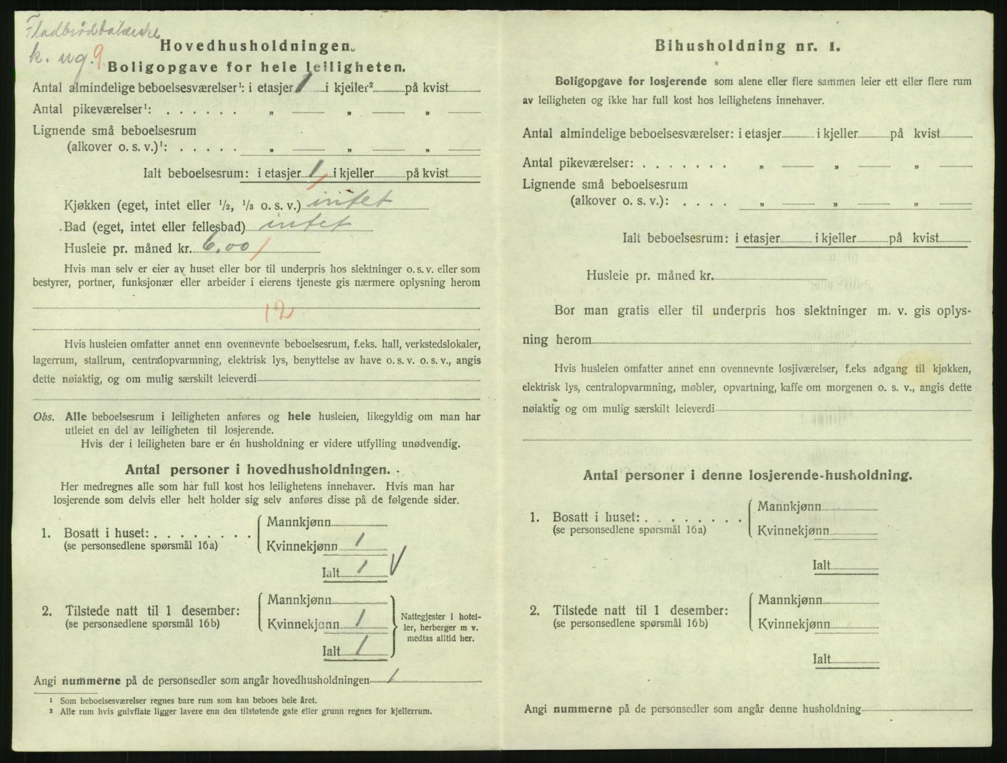 SAH, 1920 census for Gjøvik, 1920, p. 815