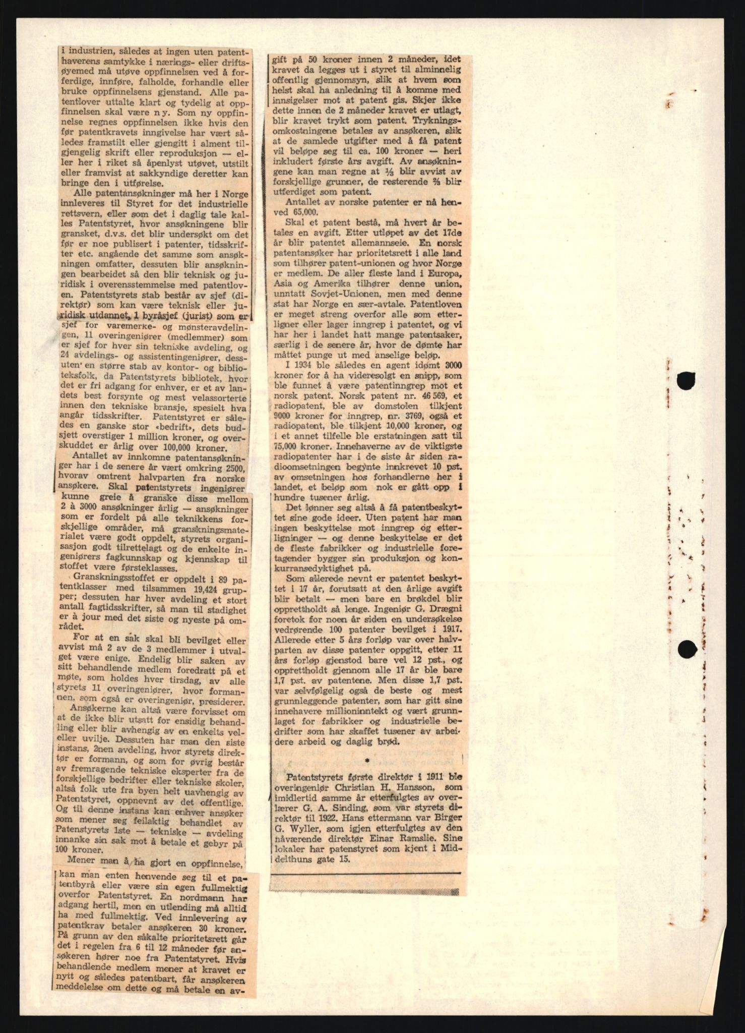 Forsvarets Overkommando. 2 kontor. Arkiv 11.4. Spredte tyske arkivsaker, AV/RA-RAFA-7031/D/Dar/Darb/L0013: Reichskommissariat - Hauptabteilung Vervaltung, 1917-1942, p. 1542