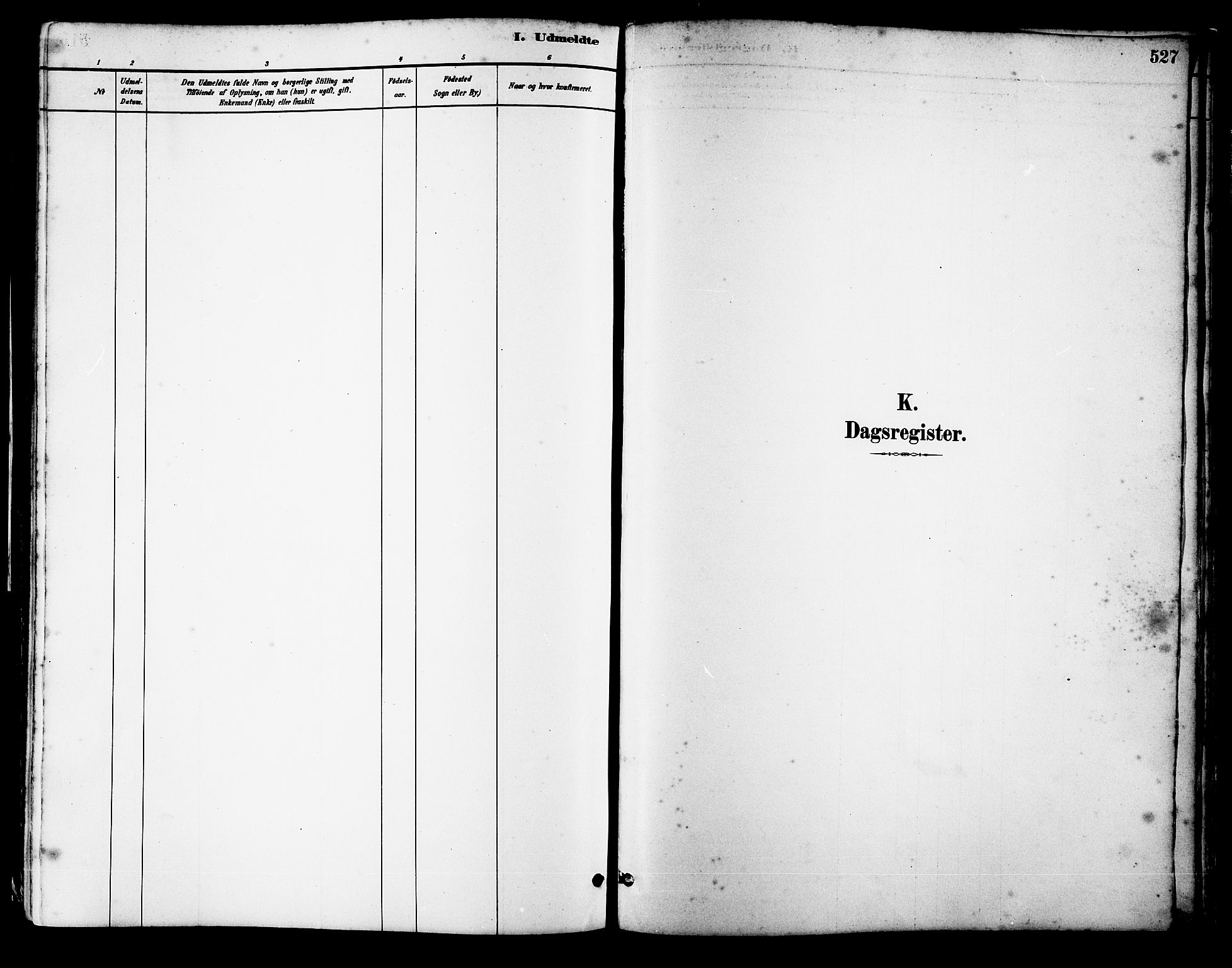 Ministerialprotokoller, klokkerbøker og fødselsregistre - Møre og Romsdal, SAT/A-1454/509/L0112: Parish register (copy) no. 509C02, 1883-1922, p. 527