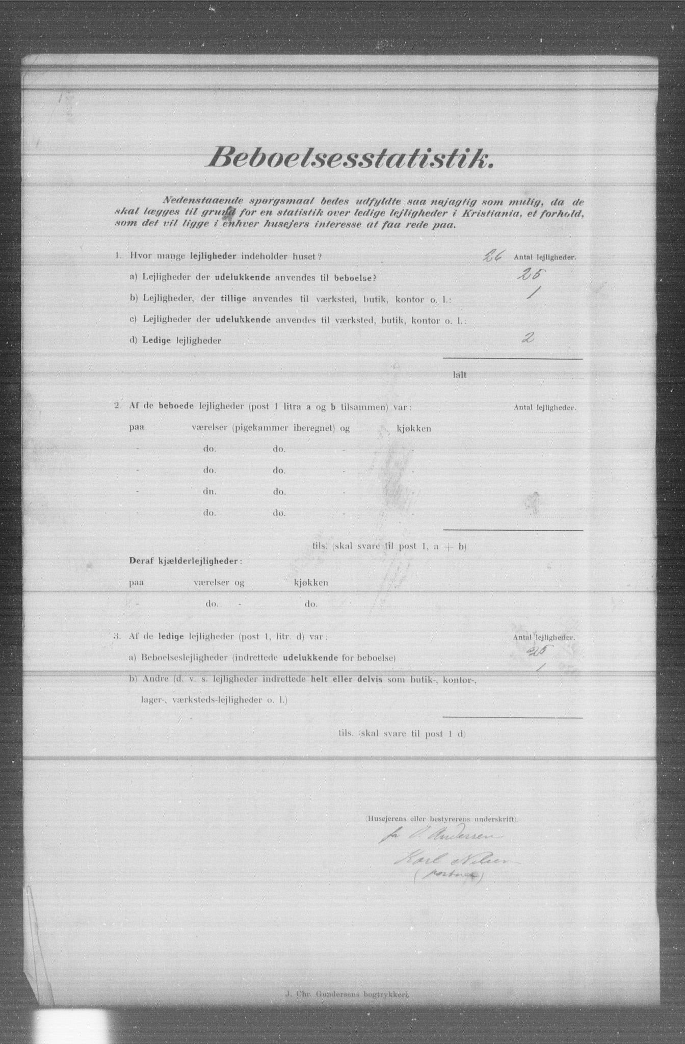 OBA, Municipal Census 1902 for Kristiania, 1902, p. 4548