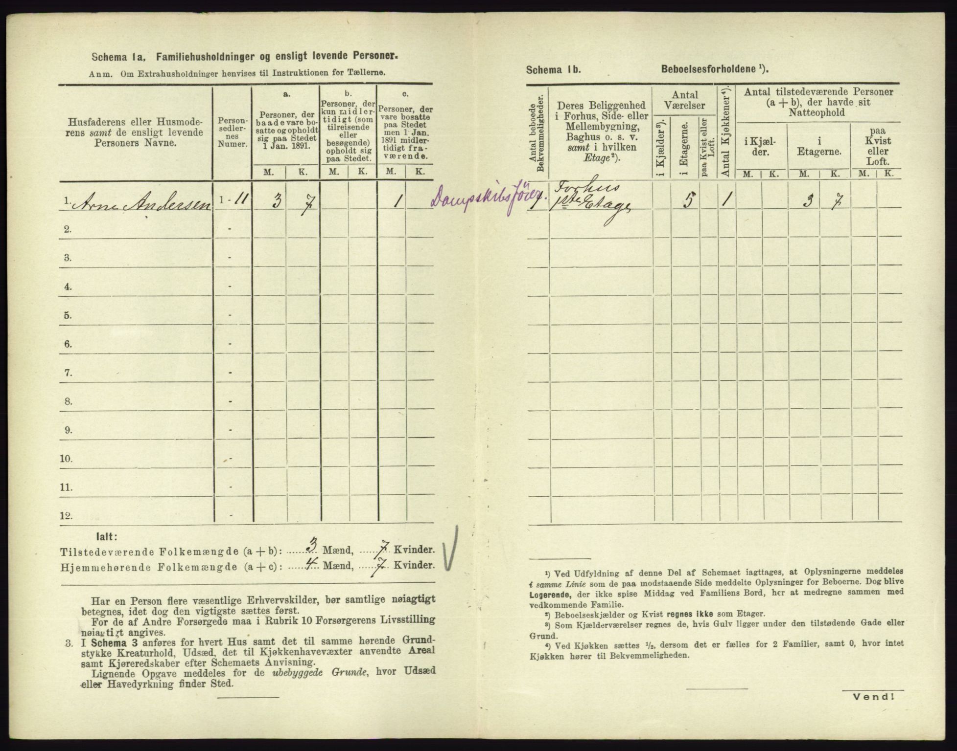 RA, 1891 census for 0705 Tønsberg, 1891, p. 1073