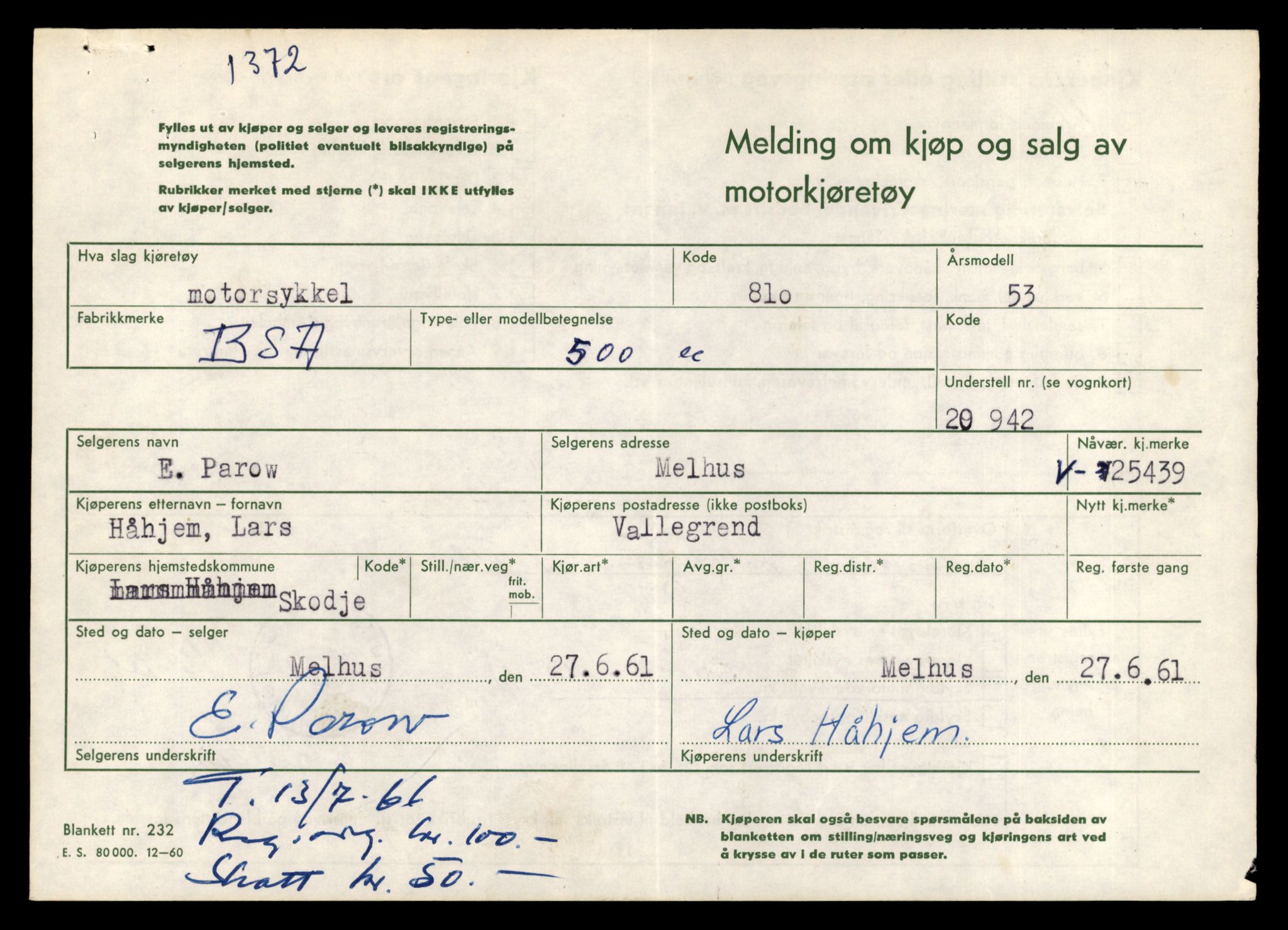 Møre og Romsdal vegkontor - Ålesund trafikkstasjon, AV/SAT-A-4099/F/Fe/L0039: Registreringskort for kjøretøy T 13361 - T 13530, 1927-1998, p. 1964