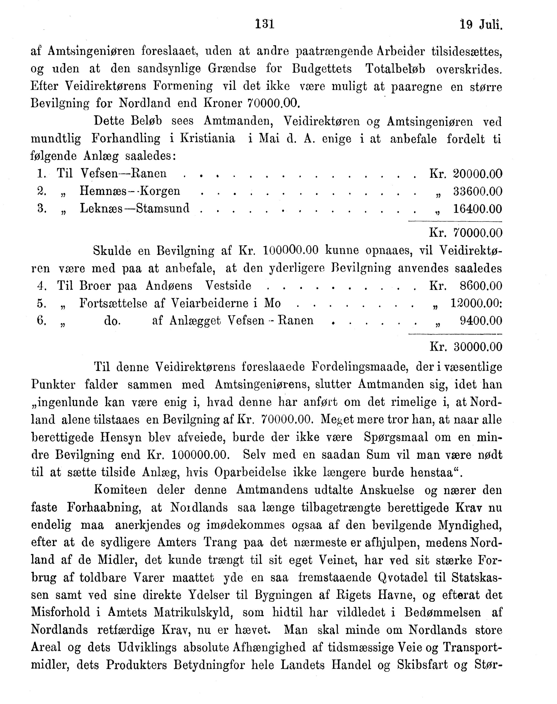 Nordland Fylkeskommune. Fylkestinget, AIN/NFK-17/176/A/Ac/L0015: Fylkestingsforhandlinger 1886-1890, 1886-1890