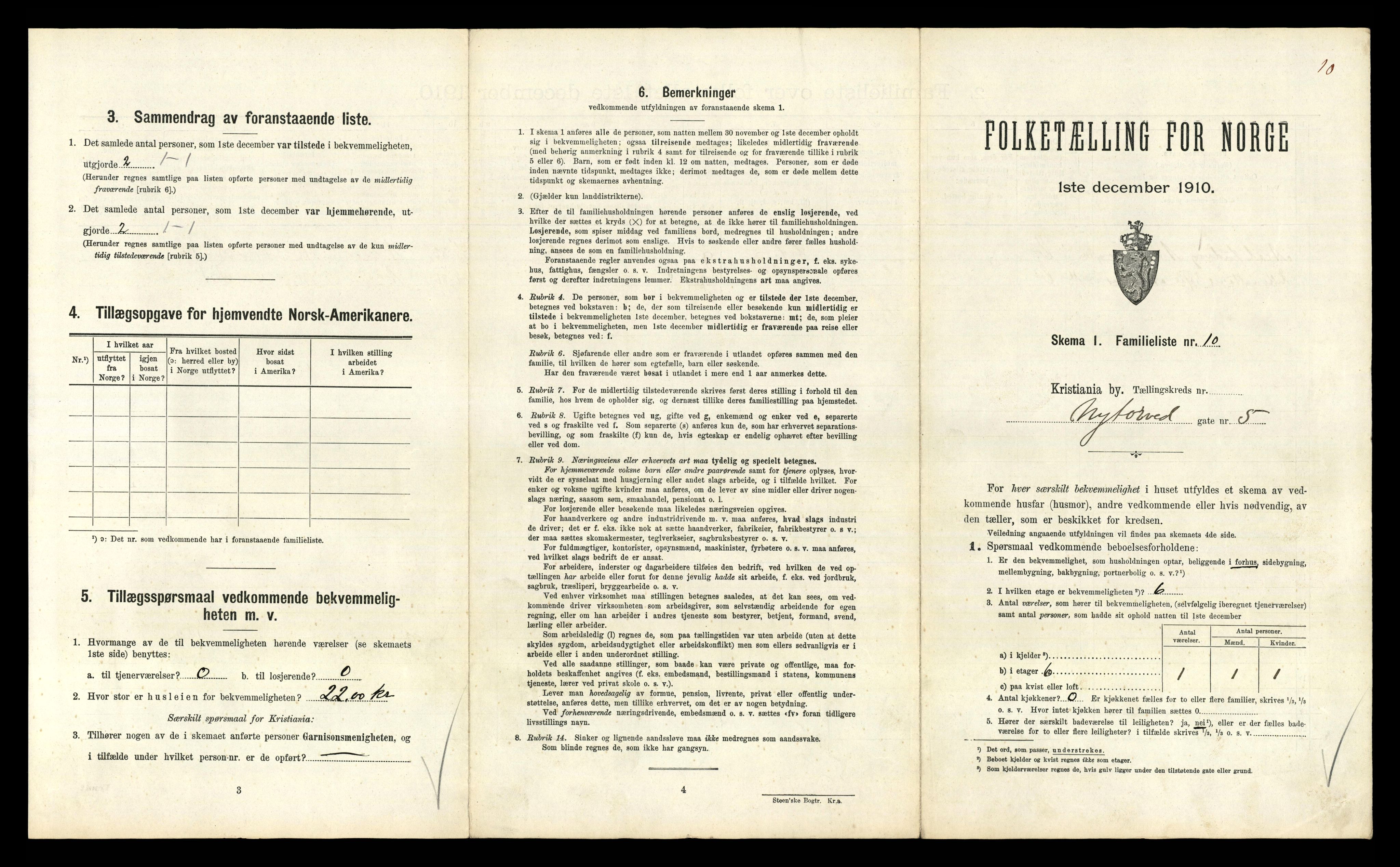 RA, 1910 census for Kristiania, 1910, p. 72231