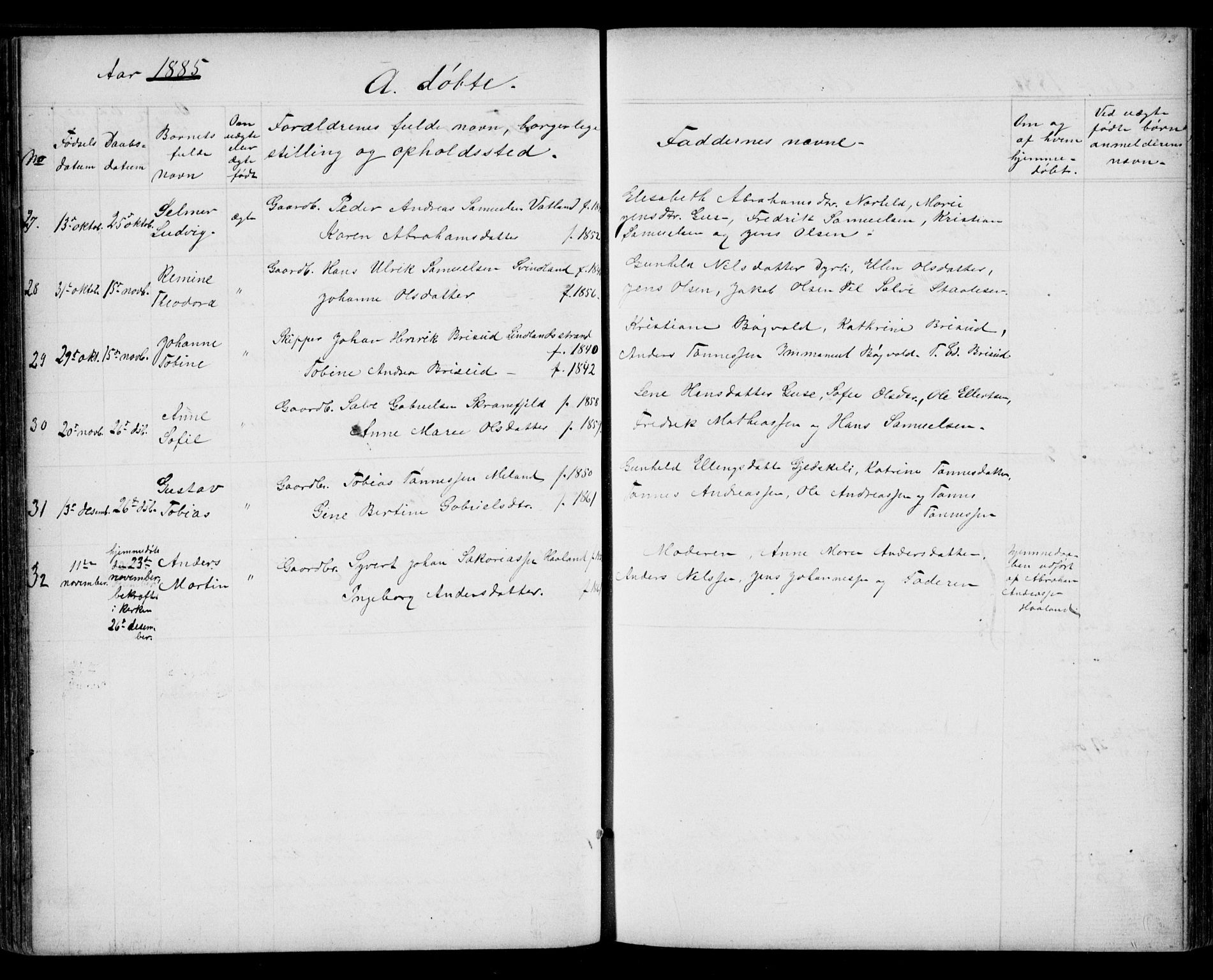 Kvinesdal sokneprestkontor, SAK/1111-0026/F/Fb/Fba/L0003: Parish register (copy) no. B 3, 1858-1893, p. 93