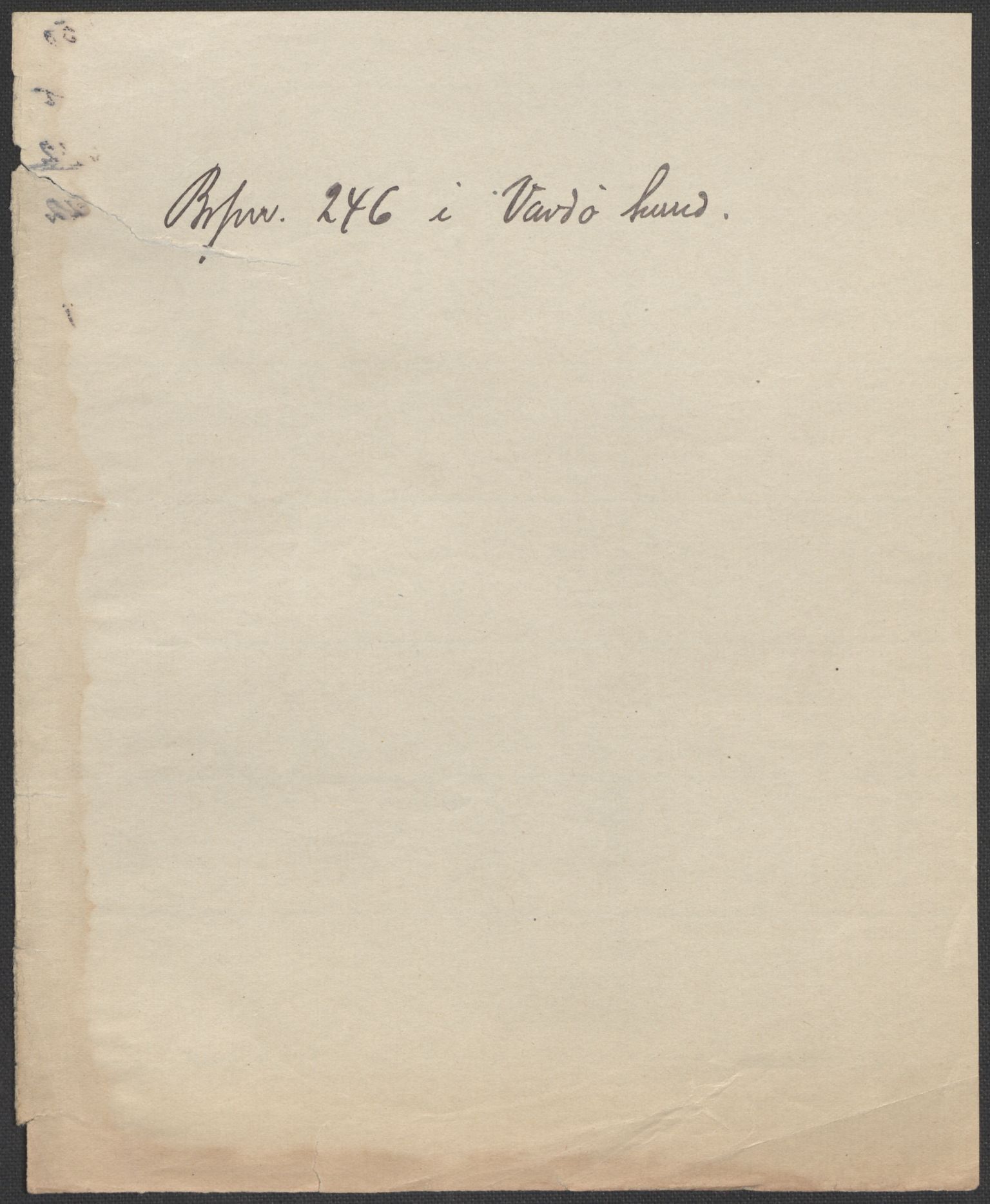 Norges Brannkasse, AV/RA-S-1549/E/Eu/L0017: Branntakster for Vardø by, 1864-1955, p. 2