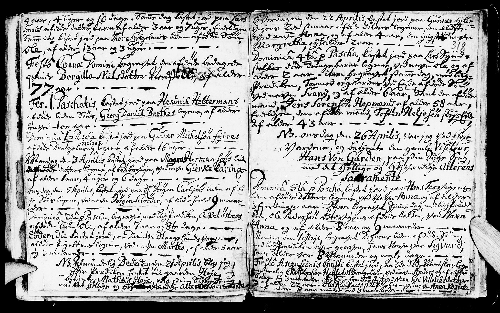 Avaldsnes sokneprestkontor, AV/SAST-A -101851/H/Ha/Haa/L0001: Parish register (official) no. A 1, 1711-1764, p. 318