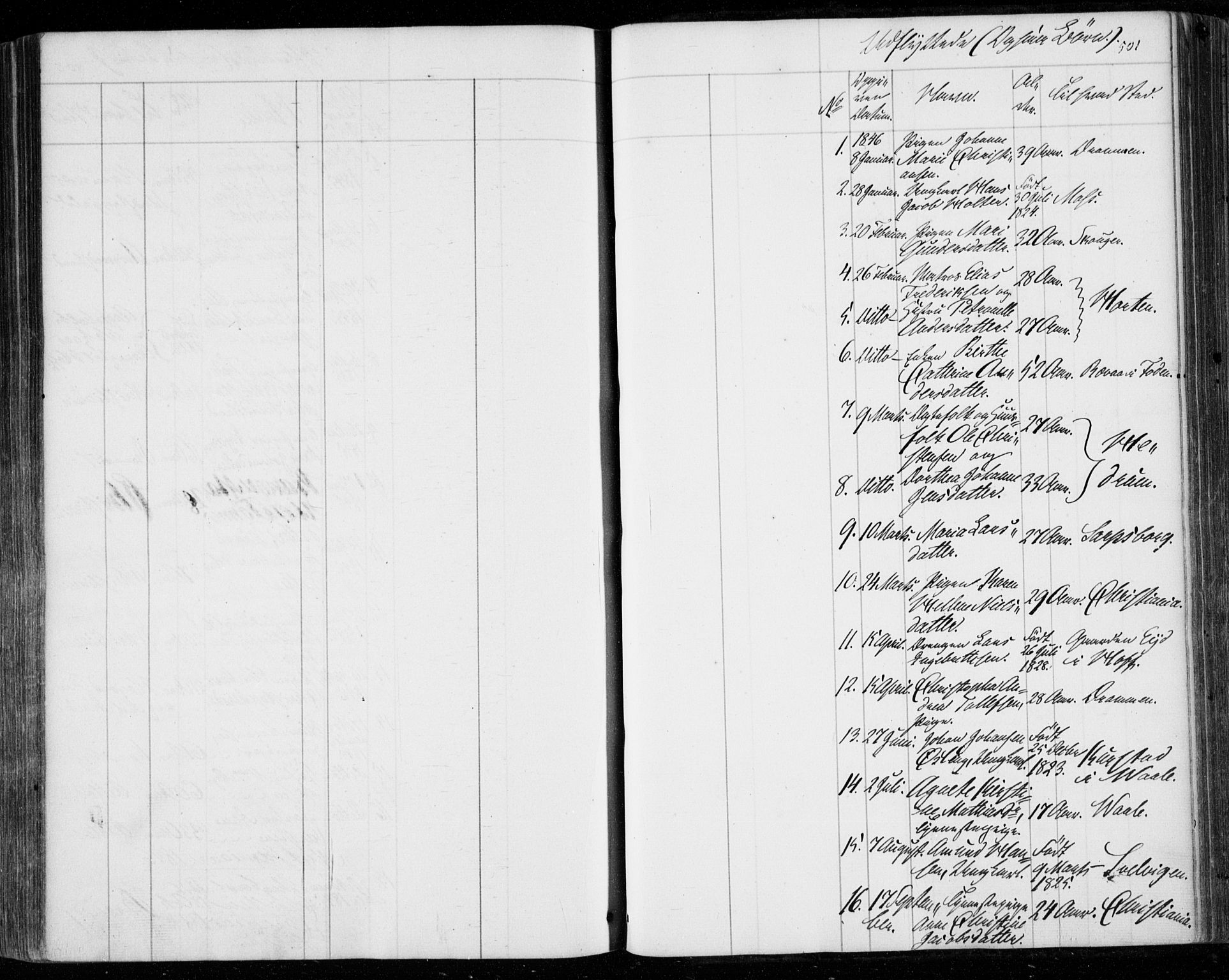 Holmestrand kirkebøker, AV/SAKO-A-346/F/Fa/L0002: Parish register (official) no. 2, 1840-1866, p. 501