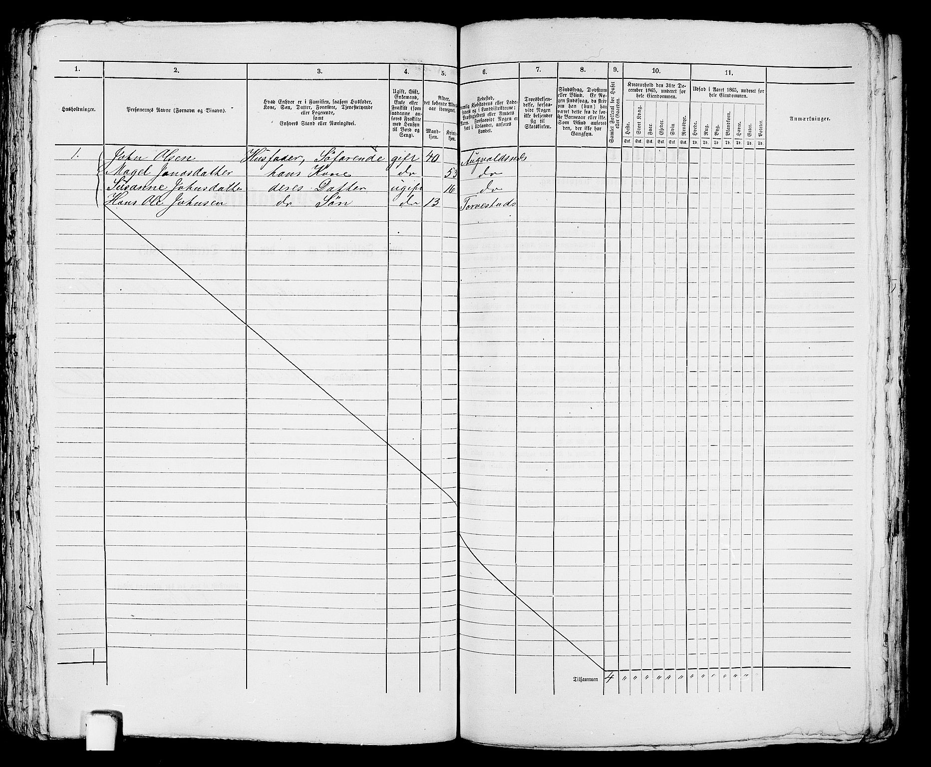 RA, 1865 census for Torvastad/Haugesund, 1865, p. 457