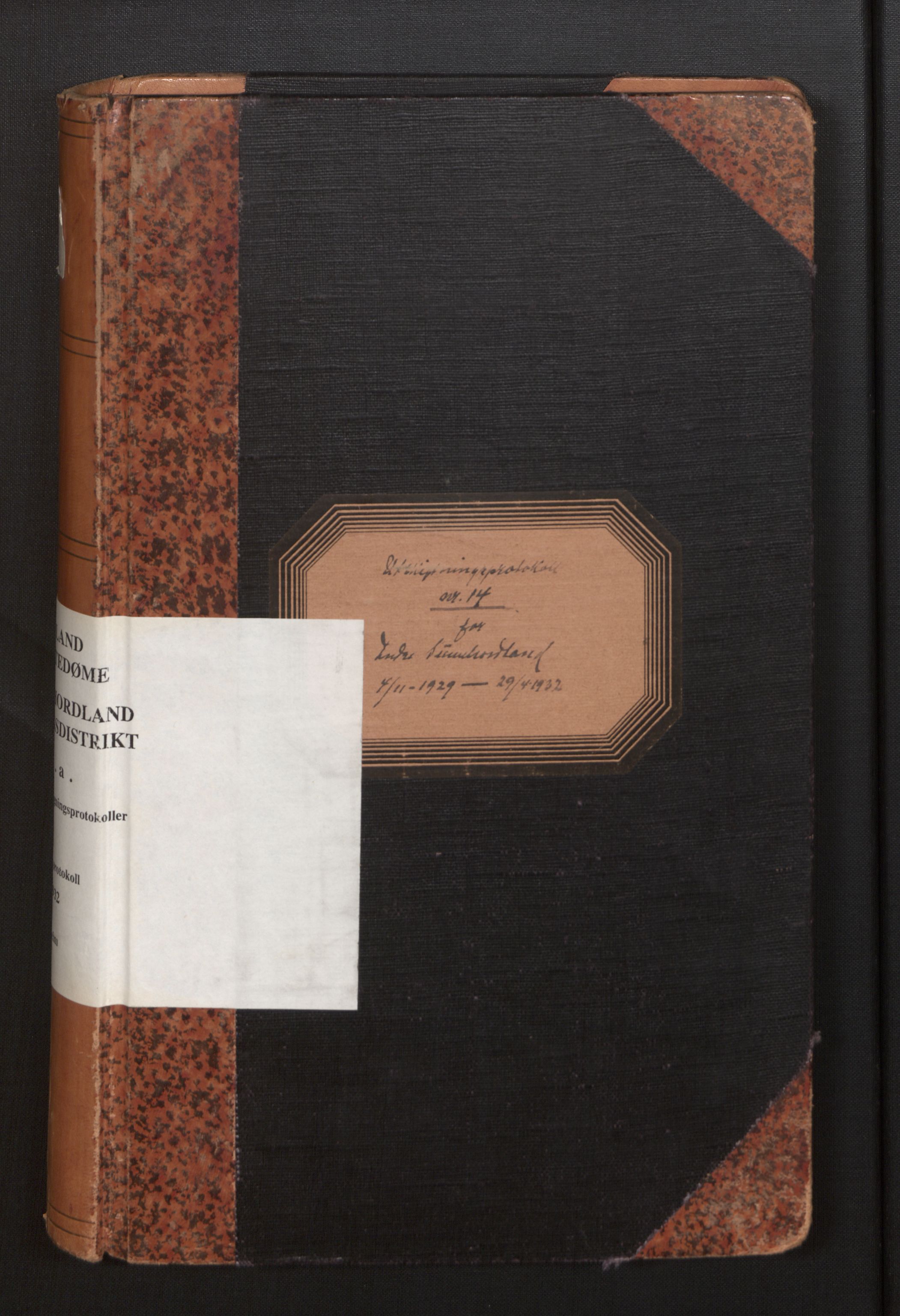 Hordaland jordskiftedøme - VII Indre Sunnhordland jordskiftedistrikt, AV/SAB-A-7401/A/Aa/L0014: Forhandlingsprotokoll, 1929-1932