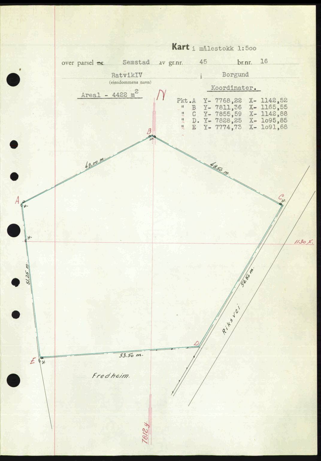 Nordre Sunnmøre sorenskriveri, AV/SAT-A-0006/1/2/2C/2Ca: Mortgage book no. A36, 1950-1950, Diary no: : 2808/1950