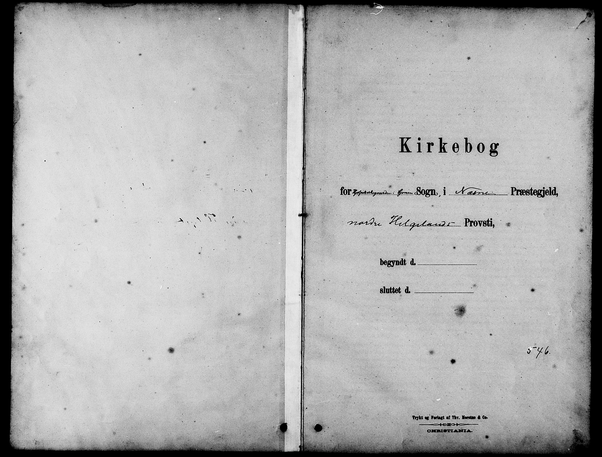 Ministerialprotokoller, klokkerbøker og fødselsregistre - Nordland, AV/SAT-A-1459/838/L0558: Parish register (copy) no. 838C05, 1880-1902