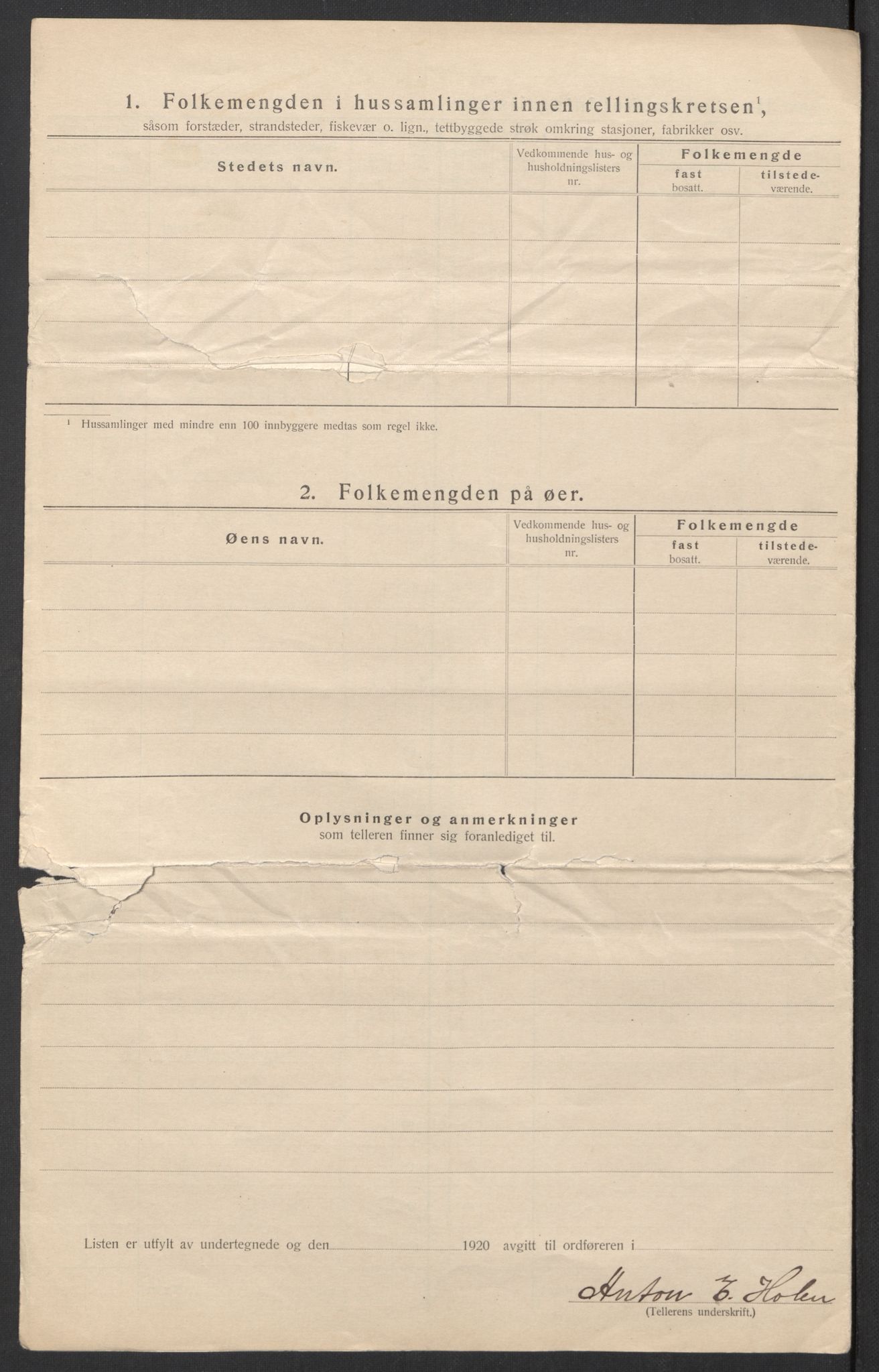 SAT, 1920 census for Fræna, 1920, p. 29