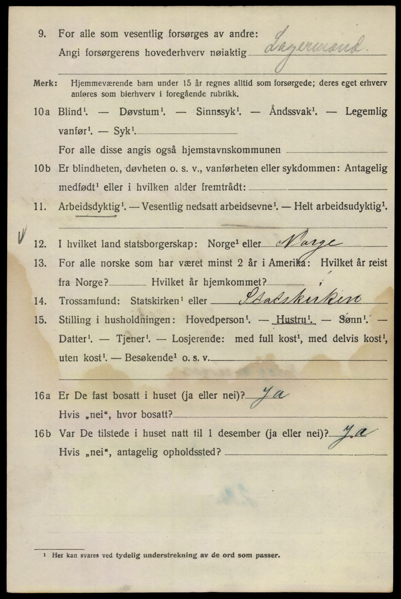 SAO, 1920 census for Kristiania, 1920, p. 141990