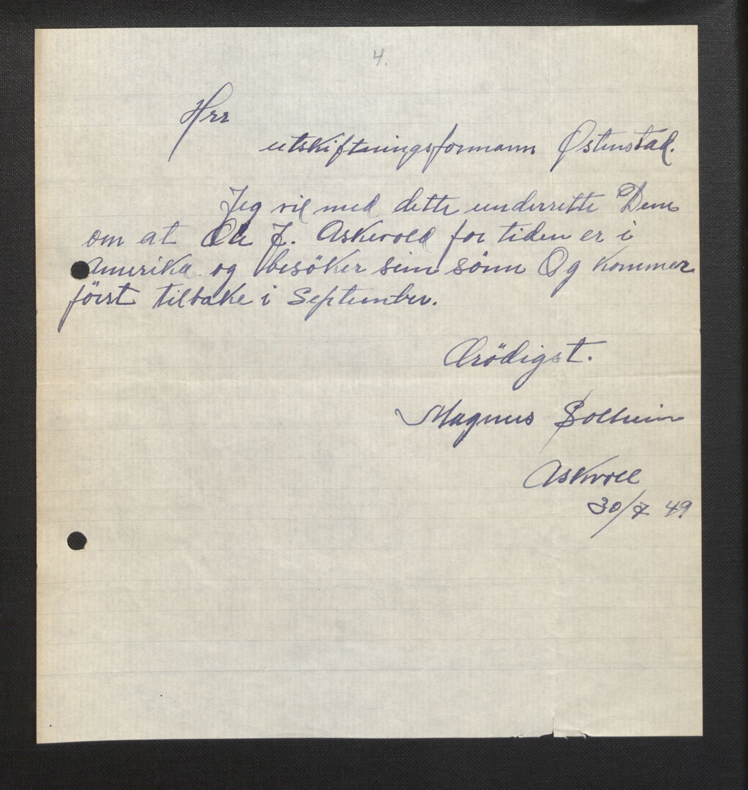 Sogn og Fjordane jordskiftedøme - III Sunnfjord jordskiftedistrikt, AV/SAB-A-6201/B/Bb/L0002: Askvoll gnr. 7-11, 1939-1952, p. 8