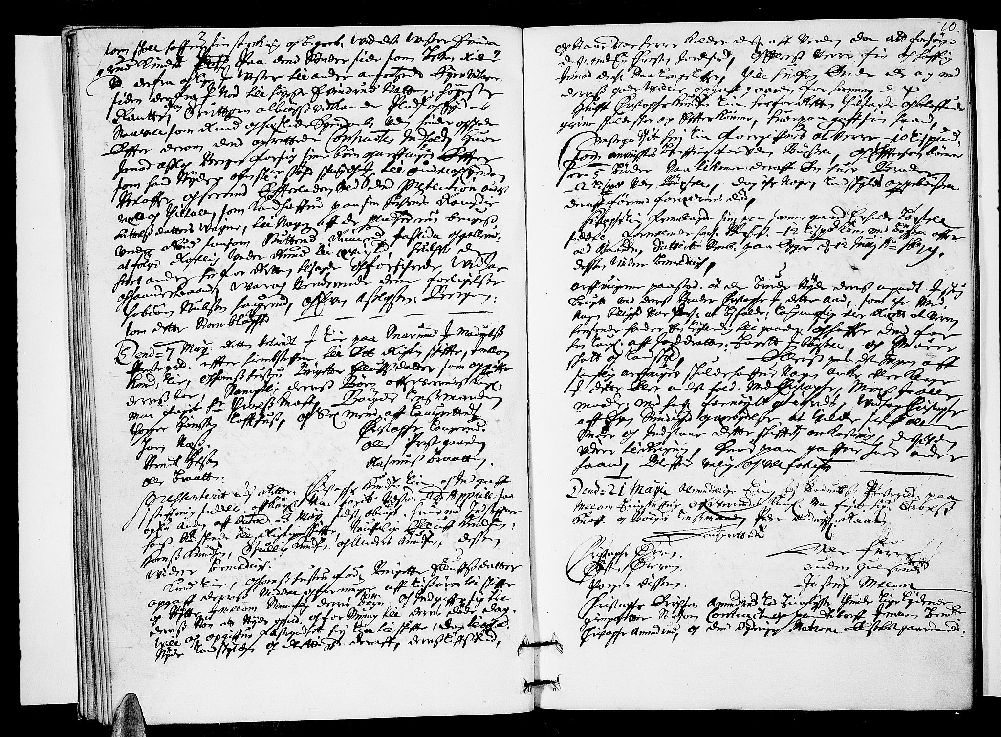 Eiker, Modum og Sigdal sorenskriveri, AV/SAKO-A-123/F/Fa/Faa/L0045: Tingbok, 1680, p. 20