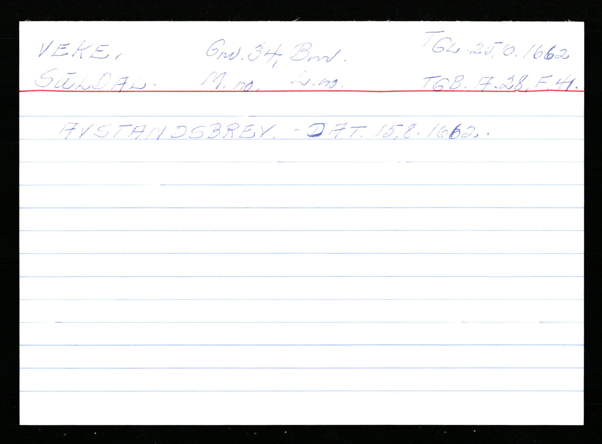 Statsarkivet i Stavanger, AV/SAST-A-101971/03/Y/Ym/L0065: Åstedskort sortert etter gårdsnavn: Vatland - Vervig, 1600-1950, p. 388