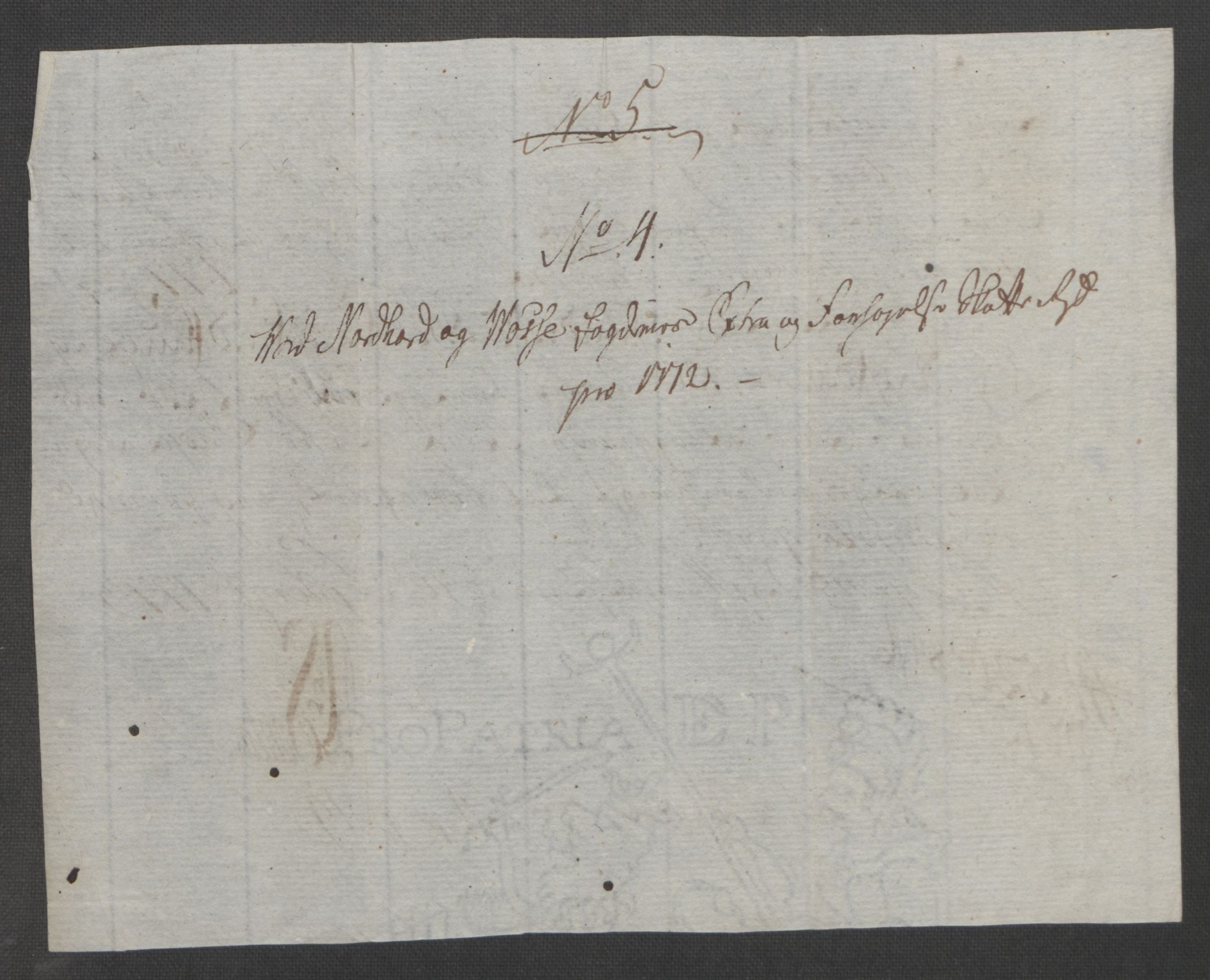 Rentekammeret inntil 1814, Reviderte regnskaper, Fogderegnskap, AV/RA-EA-4092/R51/L3303: Ekstraskatten Nordhordland og Voss, 1762-1772, p. 681