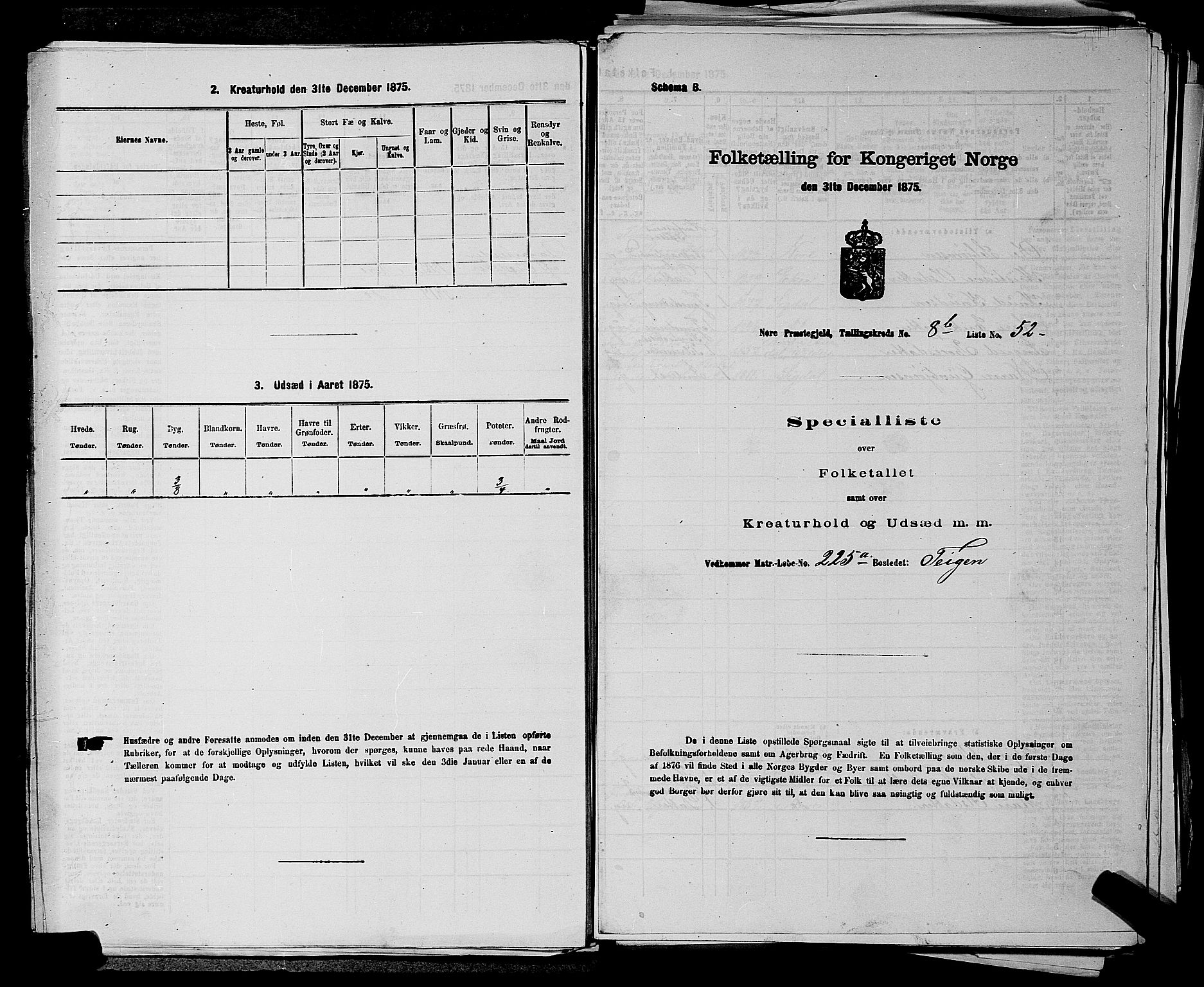 SAKO, 1875 census for 0633P Nore, 1875, p. 1034