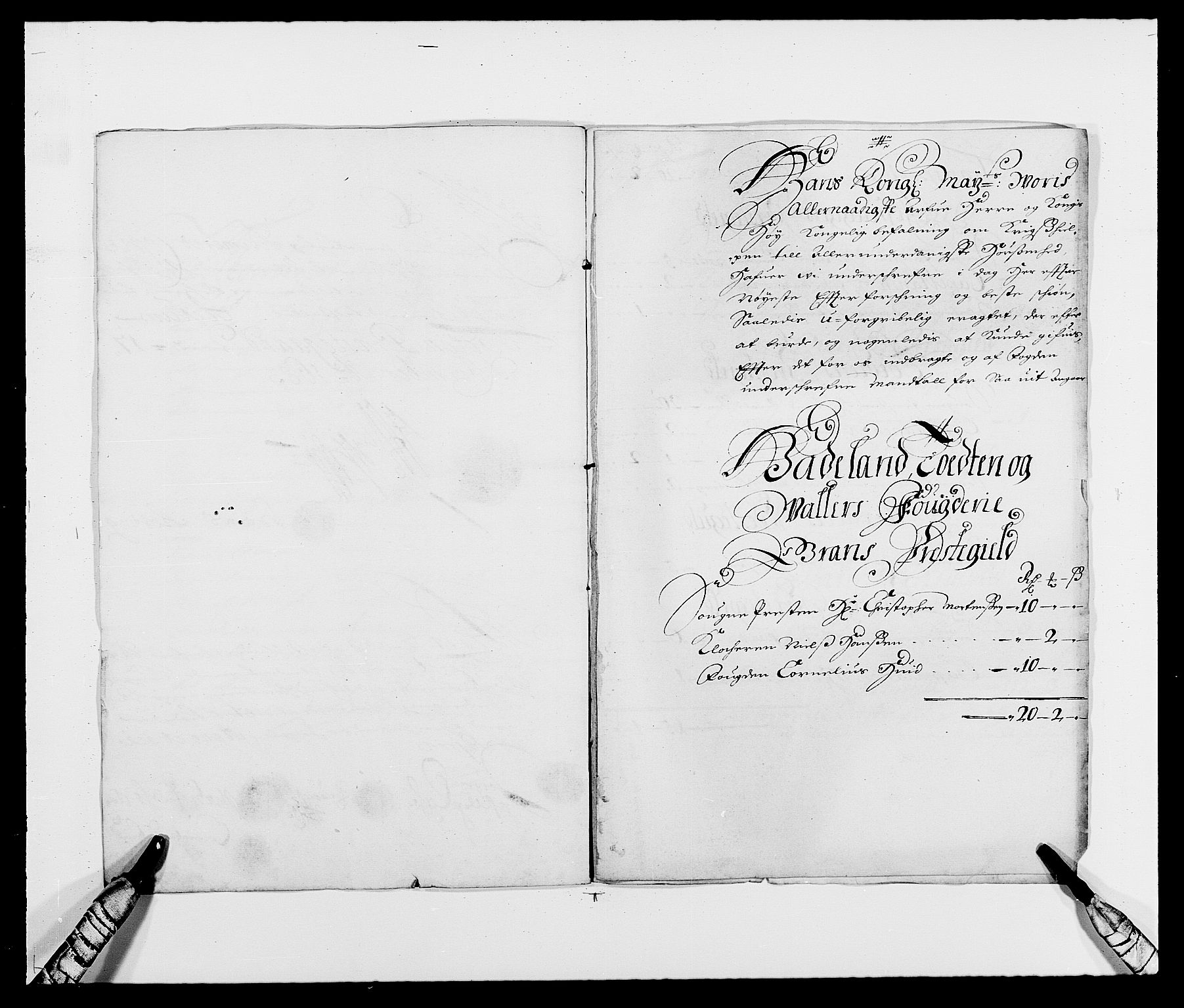 Rentekammeret inntil 1814, Reviderte regnskaper, Fogderegnskap, RA/EA-4092/R18/L1282: Fogderegnskap Hadeland, Toten og Valdres, 1683, p. 256