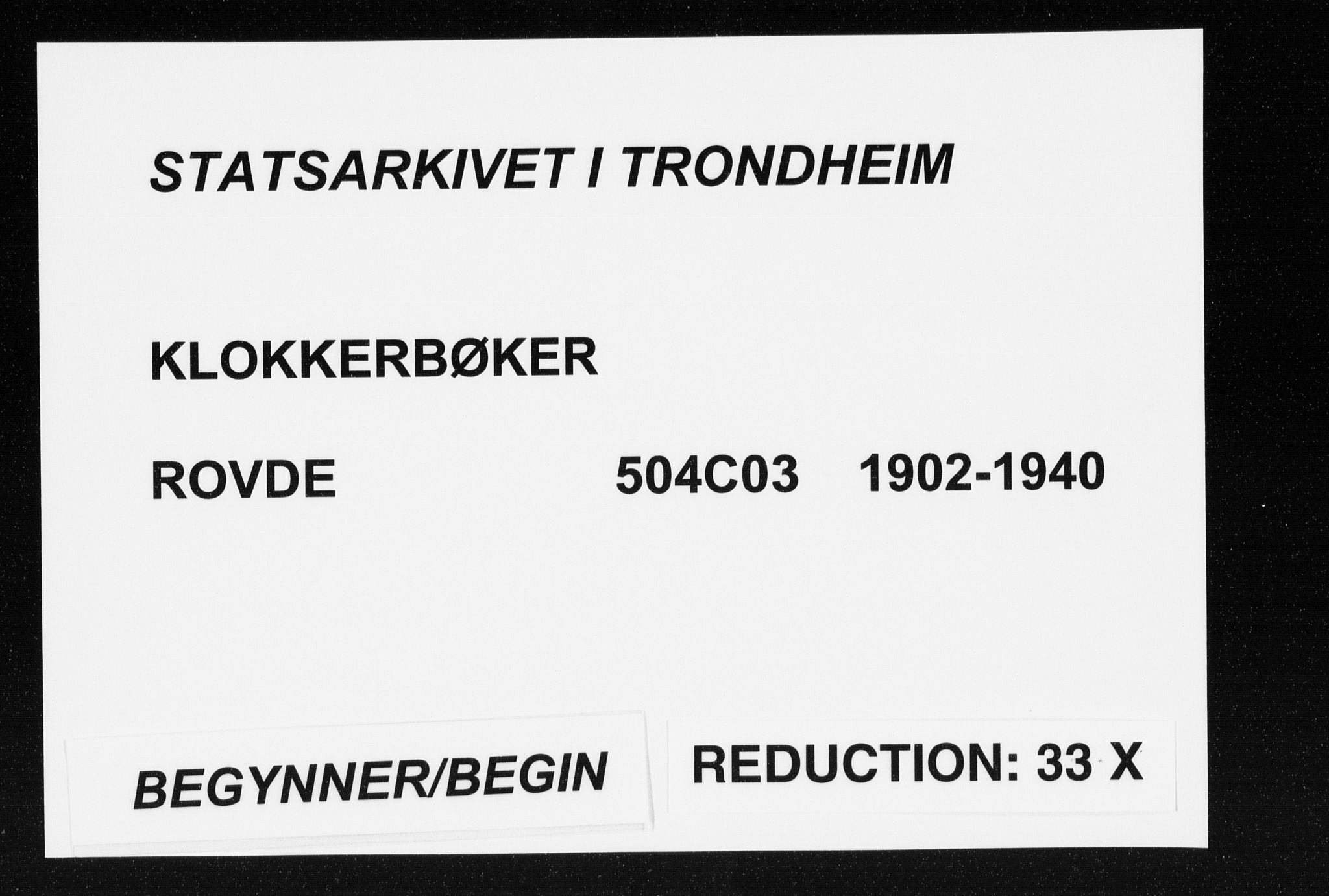 Ministerialprotokoller, klokkerbøker og fødselsregistre - Møre og Romsdal, SAT/A-1454/504/L0061: Parish register (copy) no. 504C03, 1902-1940