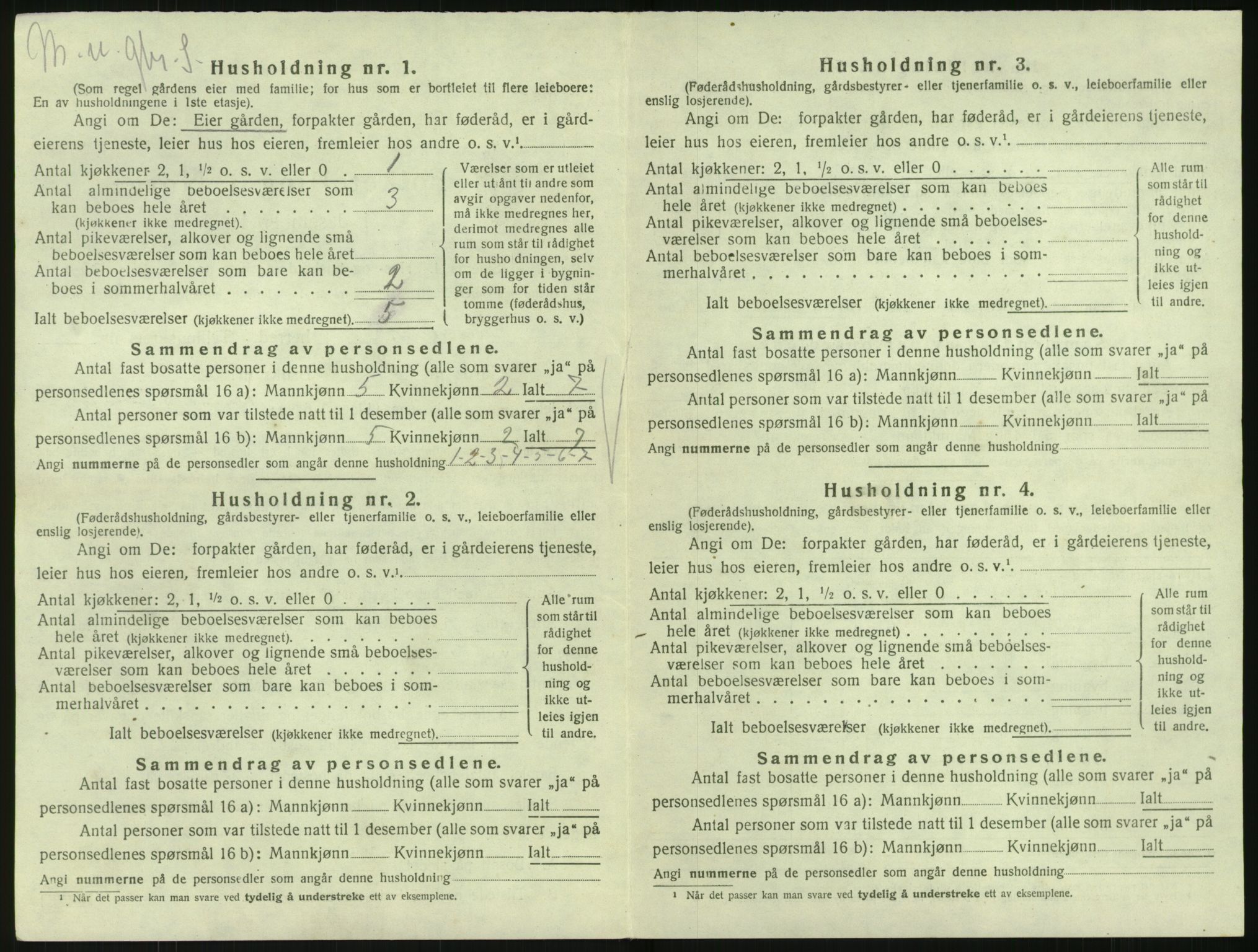 SAK, 1920 census for Søndeled, 1920, p. 572