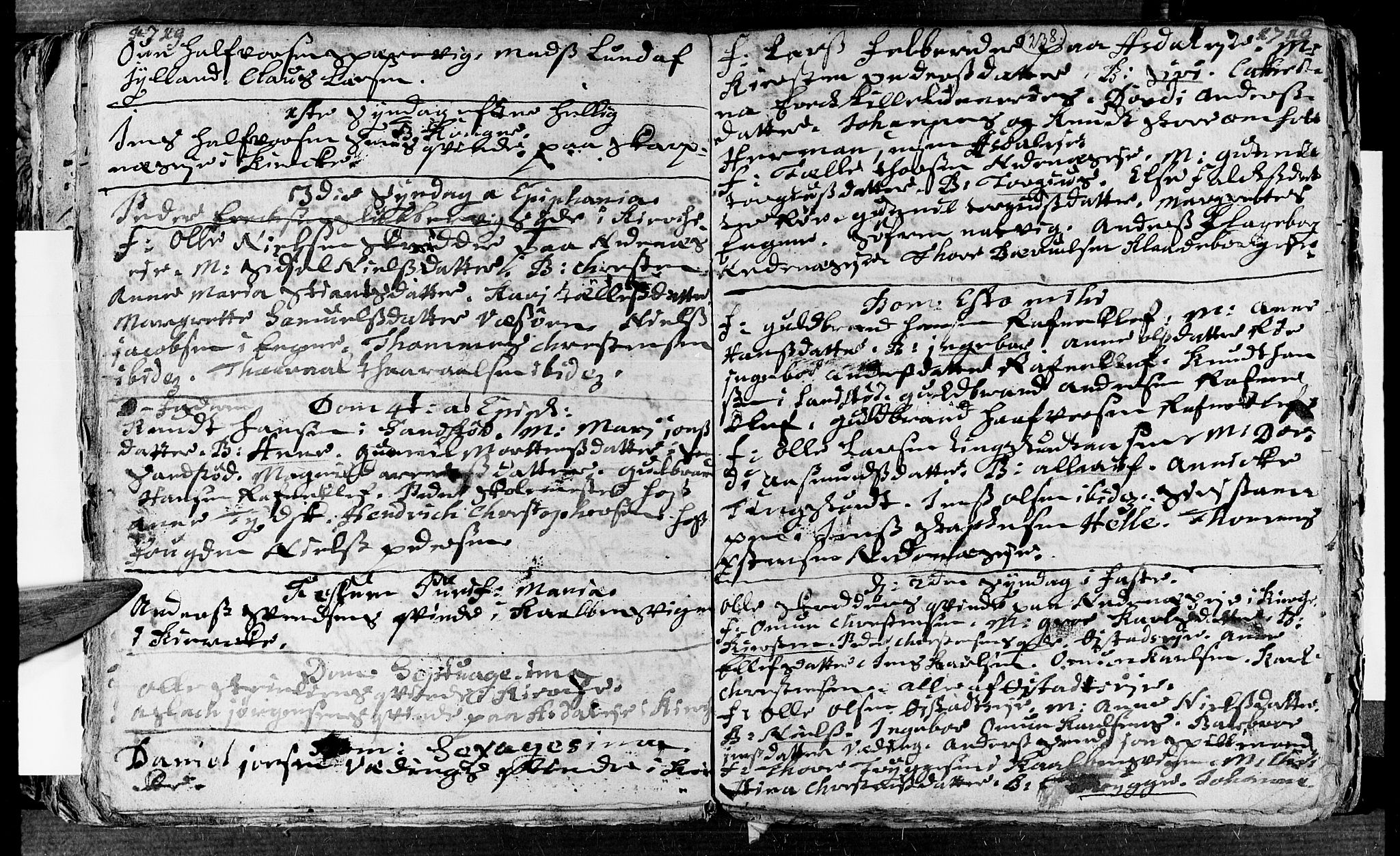 Øyestad sokneprestkontor, AV/SAK-1111-0049/F/Fa/L0002: Parish register (official) no. A 2, 1692-1722, p. 238