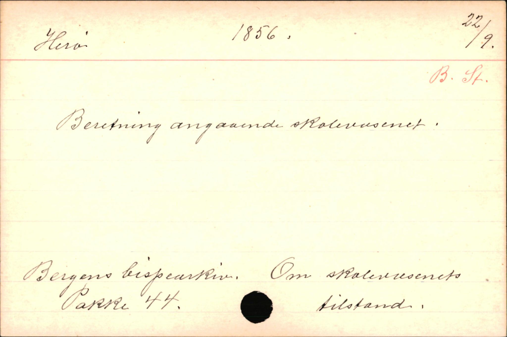 Haugen, Johannes - lærer, AV/SAB-SAB/PA-0036/01/L0001: Om klokkere og lærere, 1521-1904, p. 10550