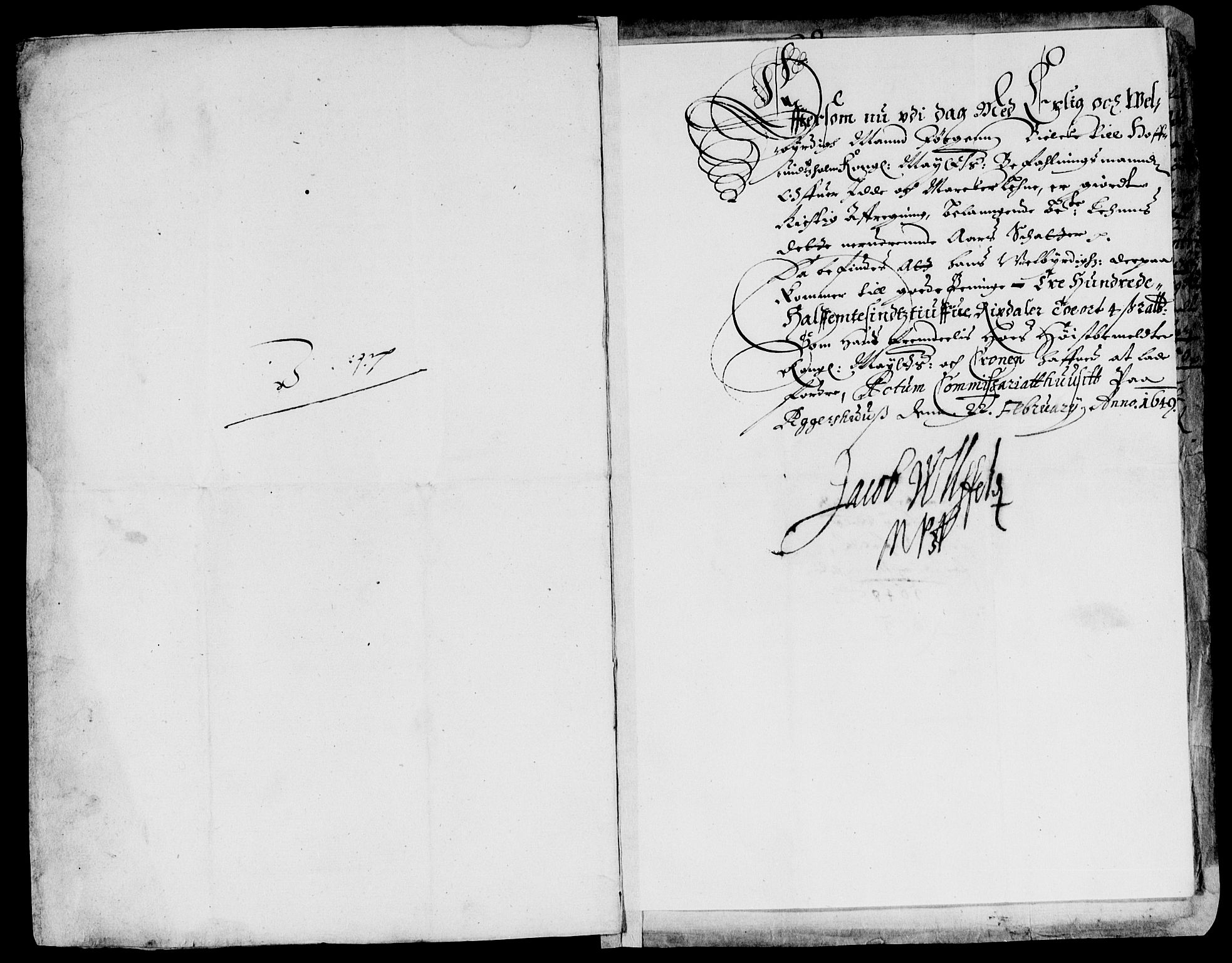 Rentekammeret inntil 1814, Reviderte regnskaper, Lensregnskaper, AV/RA-EA-5023/R/Rb/Rbb/L0005: Idd og Marker len, 1645-1650