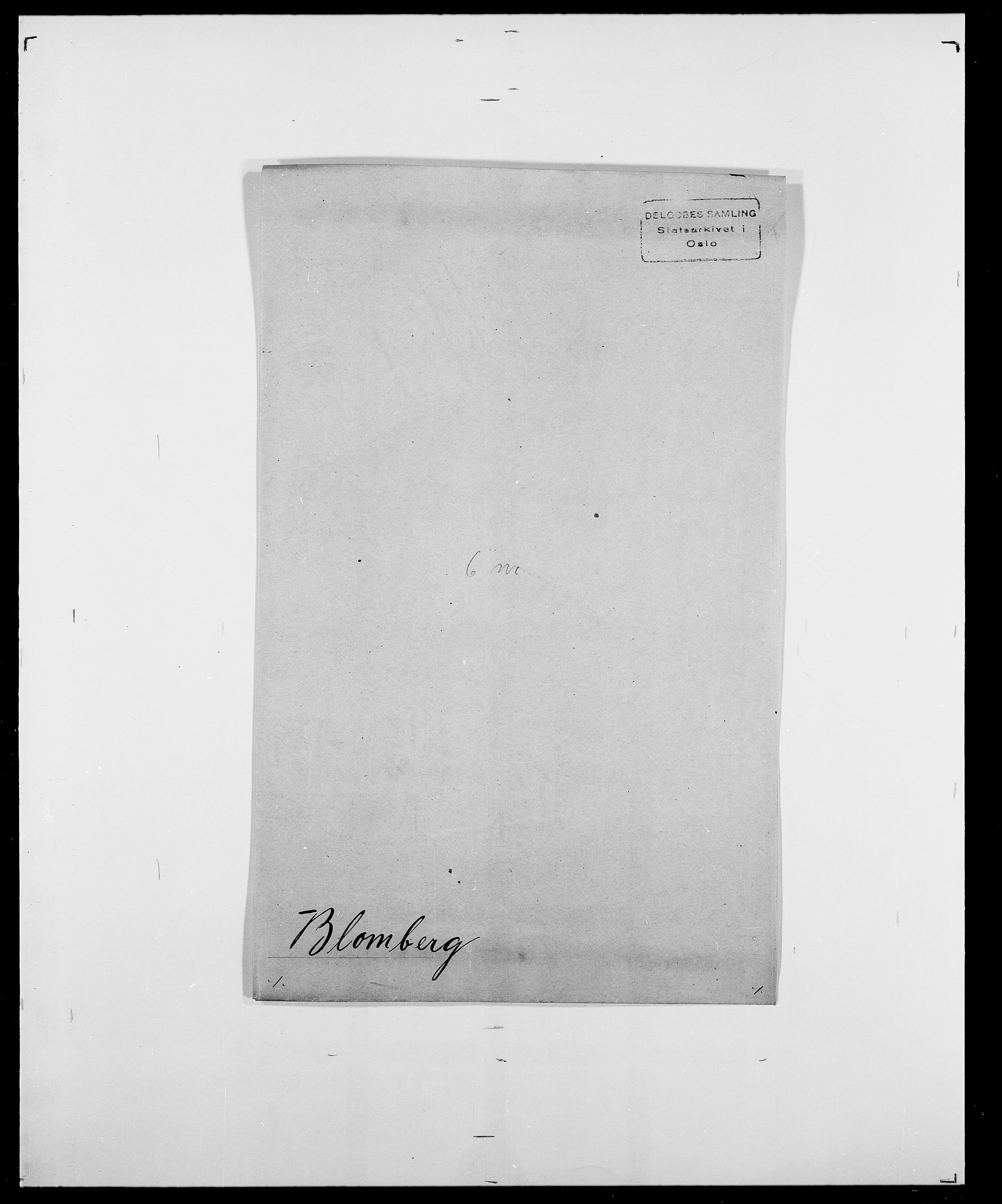 Delgobe, Charles Antoine - samling, SAO/PAO-0038/D/Da/L0004: Bergendahl - Blære, p. 763
