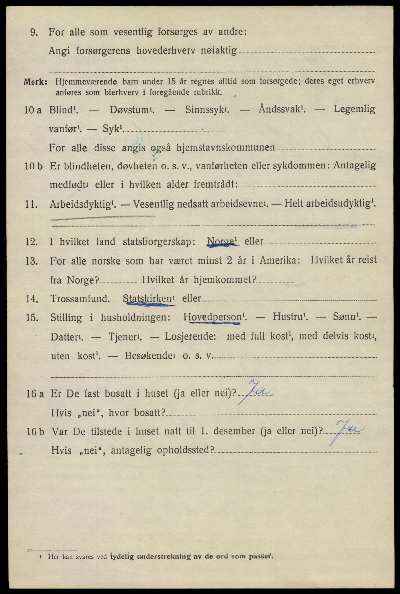 SAO, 1920 census for Aker, 1920, p. 125797