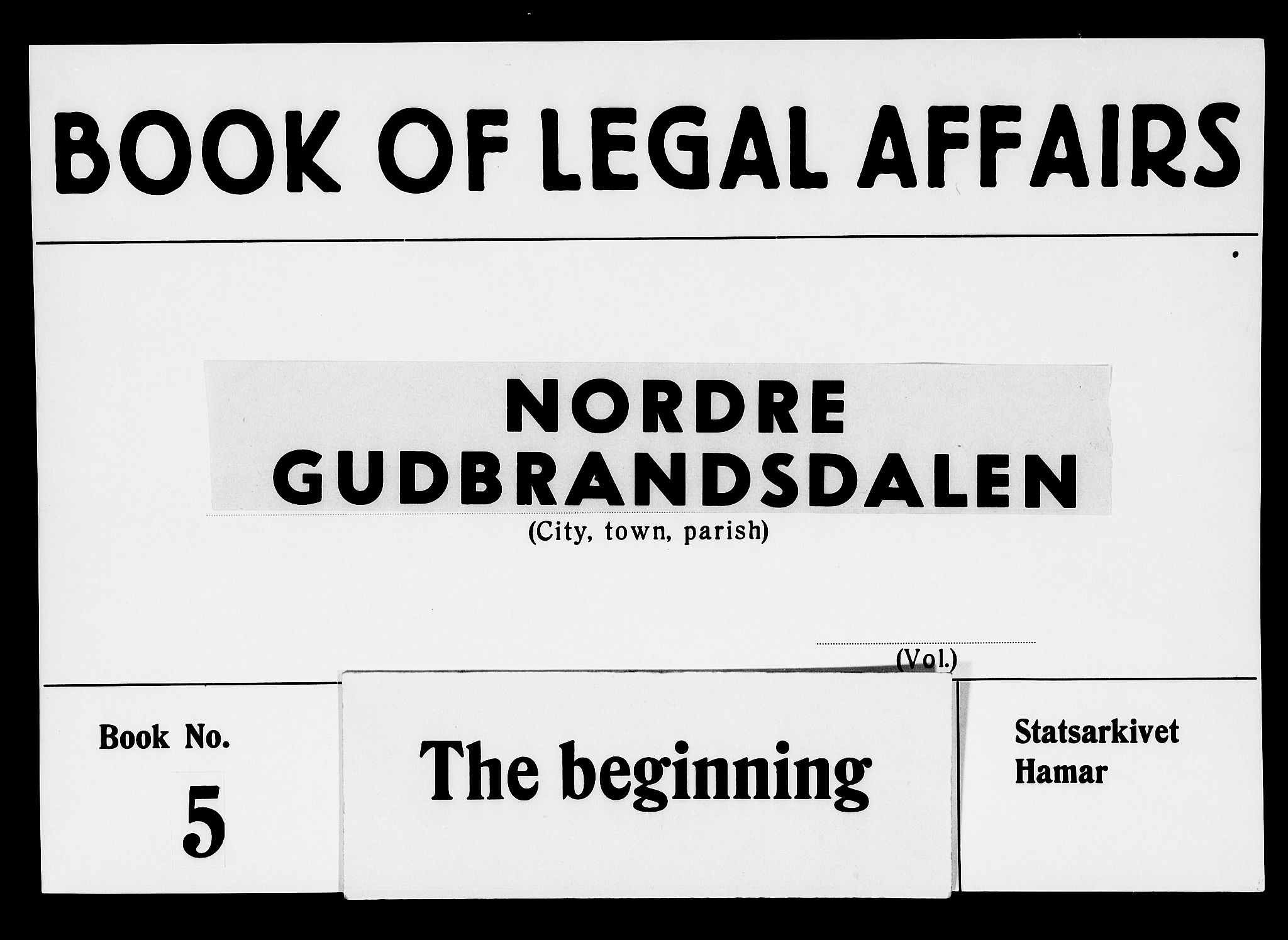 Sorenskriverier i Gudbrandsdalen, SAH/TING-036/G/Gb/Gba/L0005: Tingbok - Nord-Gudbrandsdal, 1666