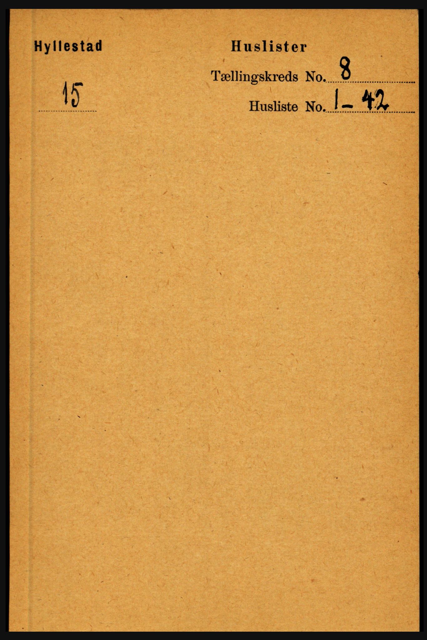 RA, 1891 census for 1413 Hyllestad, 1891, p. 1279