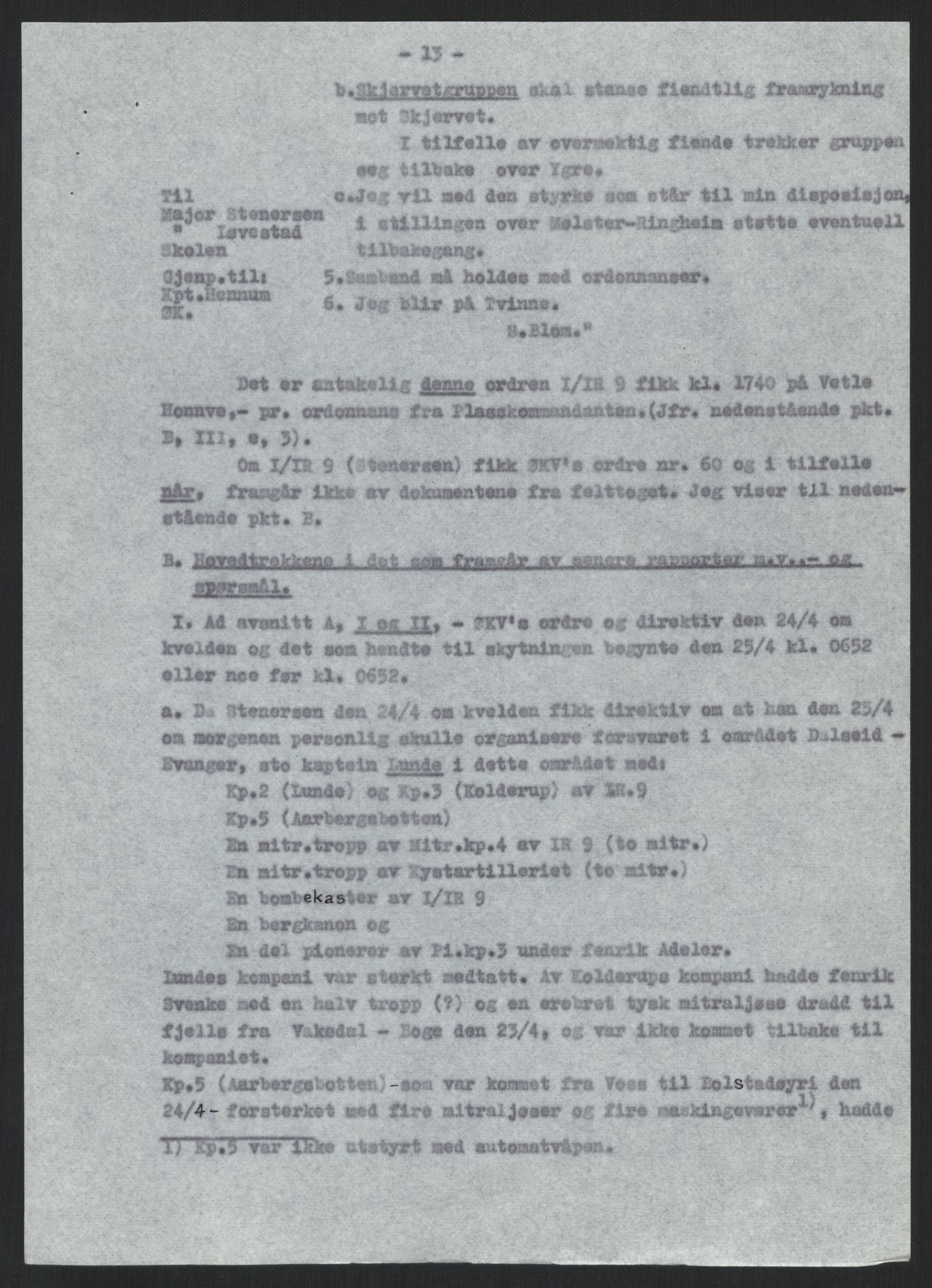 Forsvaret, Forsvarets krigshistoriske avdeling, AV/RA-RAFA-2017/Y/Yb/L0100: II-C-11-401-402  -  4. Divisjon., 1940-1962, p. 279