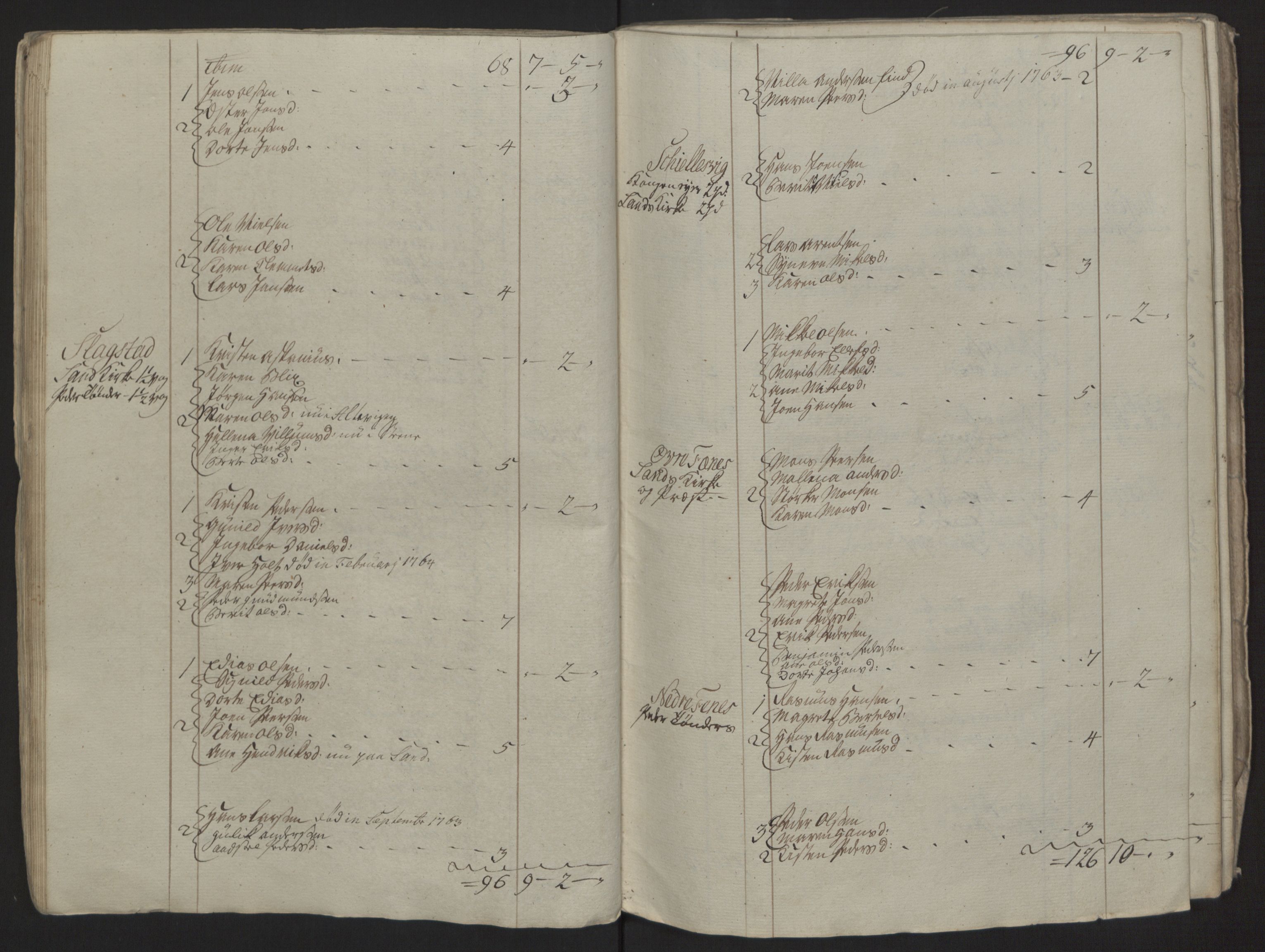 Rentekammeret inntil 1814, Reviderte regnskaper, Fogderegnskap, AV/RA-EA-4092/R68/L4845: Ekstraskatten Senja og Troms, 1762-1765, p. 281