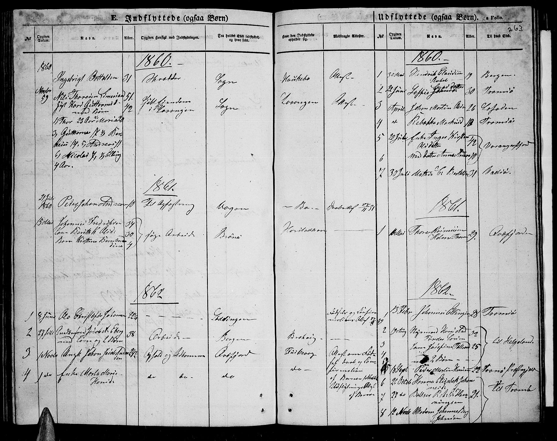 Trondenes sokneprestkontor, SATØ/S-1319/H/Hb/L0007klokker: Parish register (copy) no. 7, 1855-1862, p. 263
