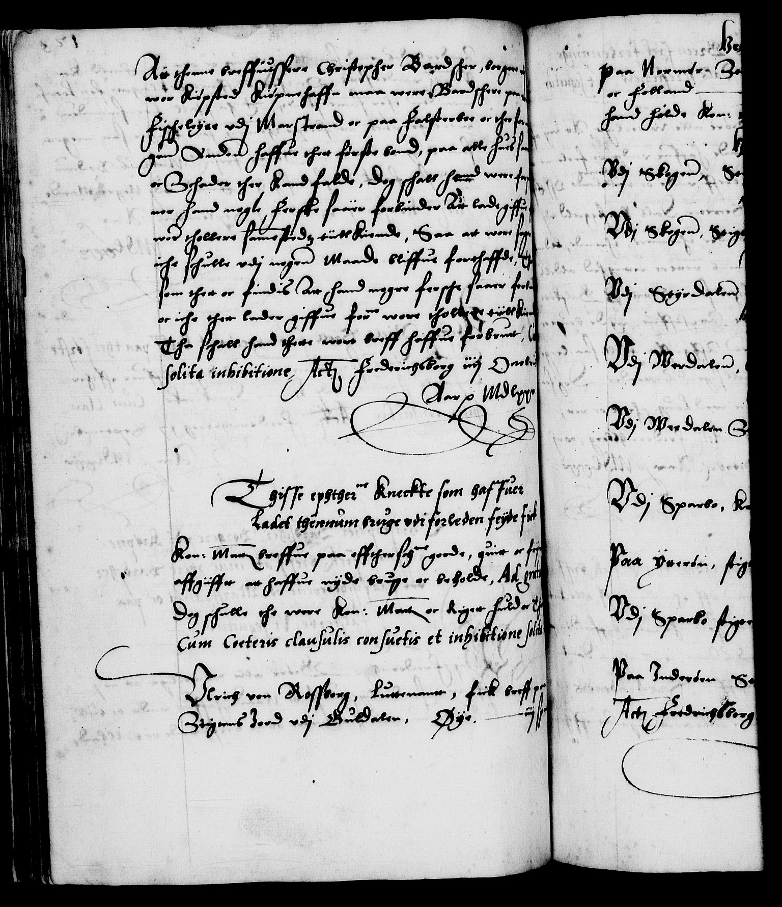 Danske Kanselli 1572-1799, RA/EA-3023/F/Fc/Fca/Fcaa/L0001: Norske registre (mikrofilm), 1572-1588, p. 123b