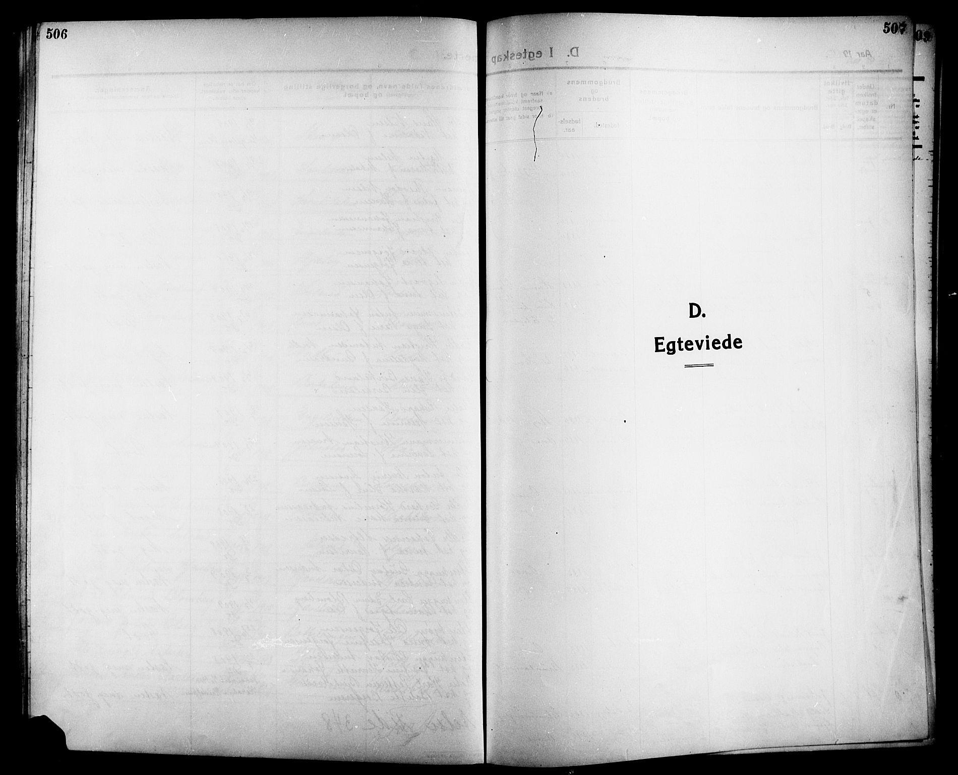 Onsøy prestekontor Kirkebøker, SAO/A-10914/G/Ga/L0003: Parish register (copy) no. I 3, 1910-1926, p. 506-507