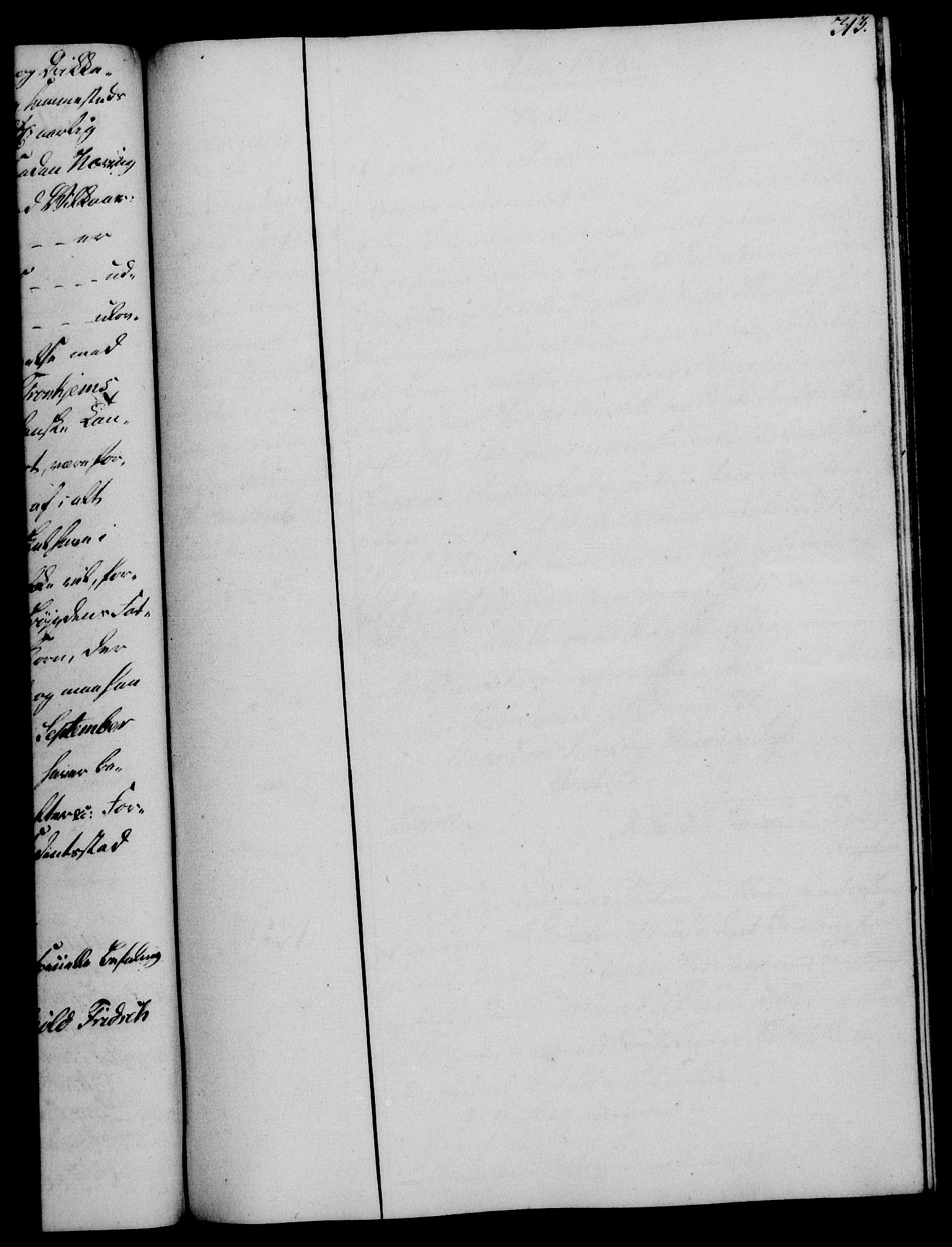 Rentekammeret, Kammerkanselliet, RA/EA-3111/G/Gg/Gga/L0018: Norsk ekspedisjonsprotokoll med register (merket RK 53.18), 1804-1806, p. 313