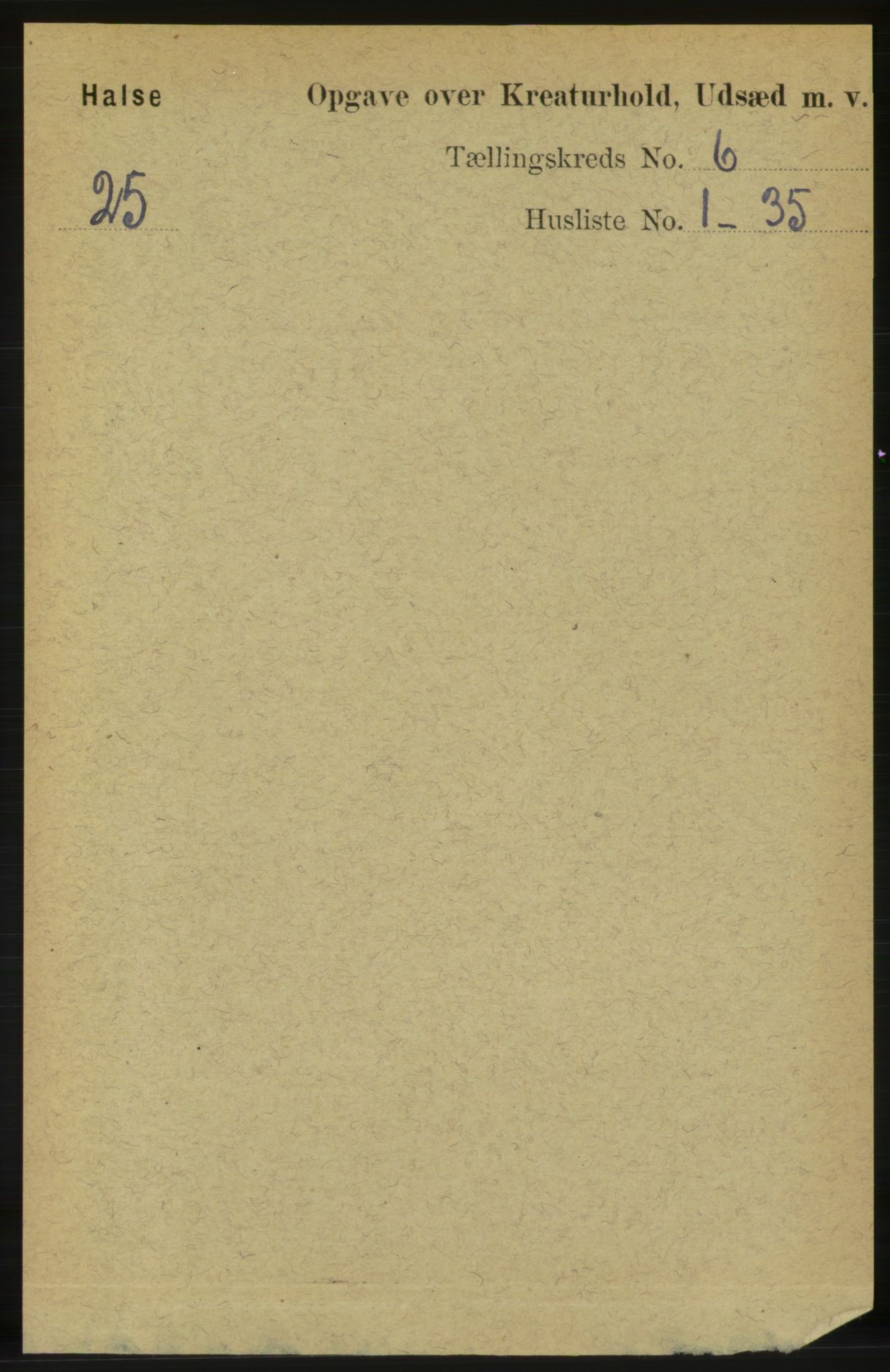RA, 1891 census for 1571 Halsa, 1891, p. 2207