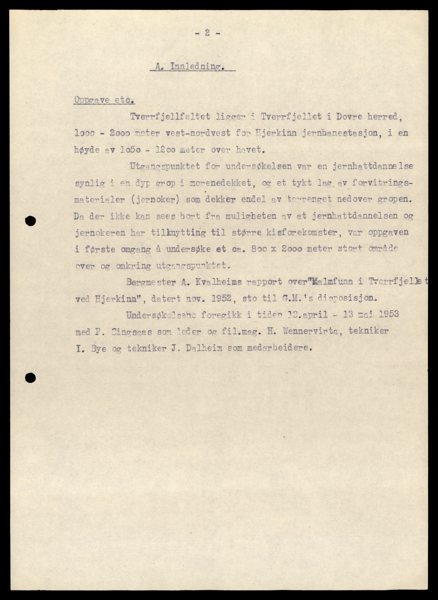 Direktoratet for mineralforvaltning , AV/SAT-A-1562/F/L0433: Rapporter, 1912-1986, p. 513