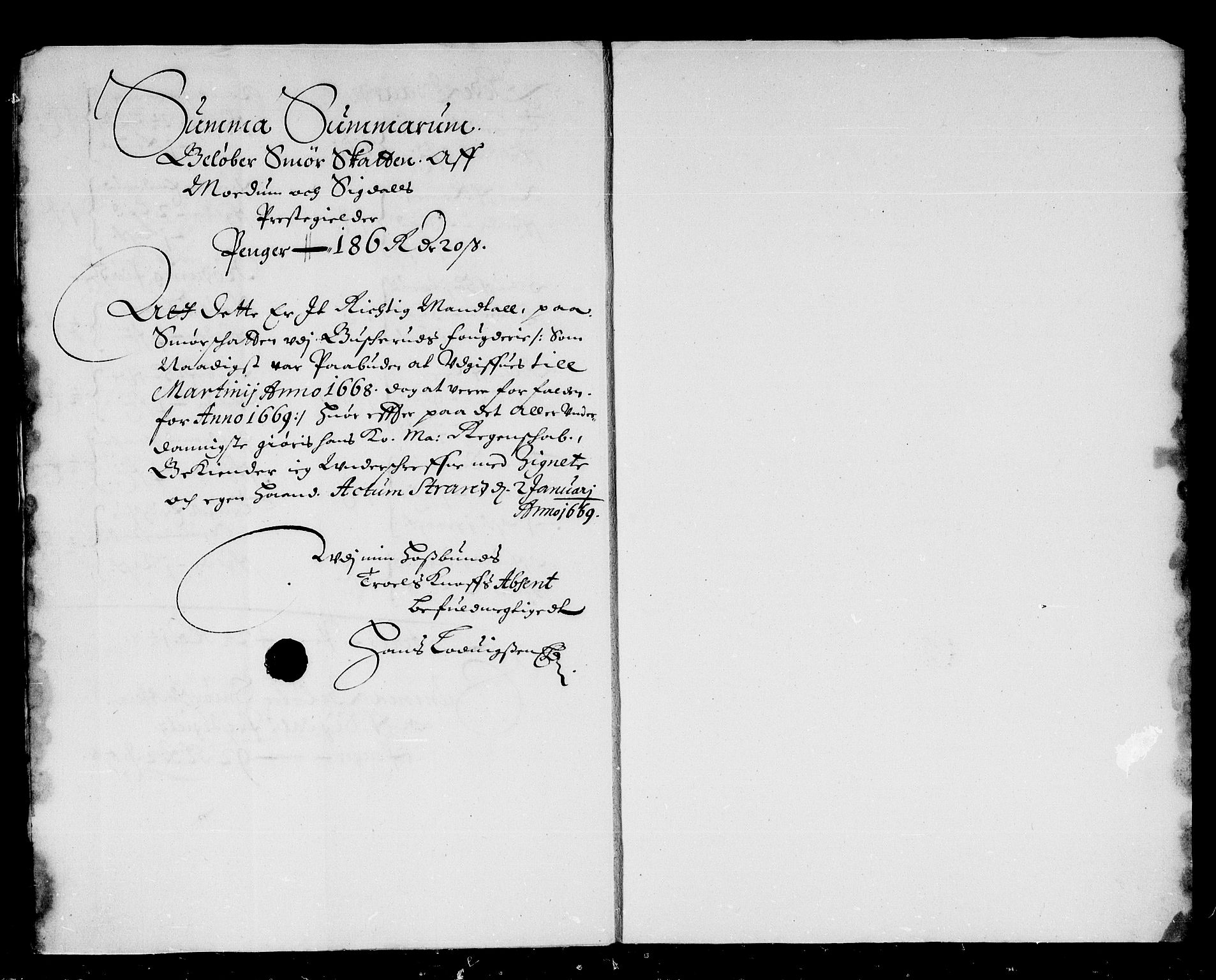 Rentekammeret inntil 1814, Reviderte regnskaper, Stiftamtstueregnskaper, Landkommissariatet på Akershus og Akershus stiftamt, AV/RA-EA-5869/R/Rb/L0046: Akershus stiftamt, 1667-1668