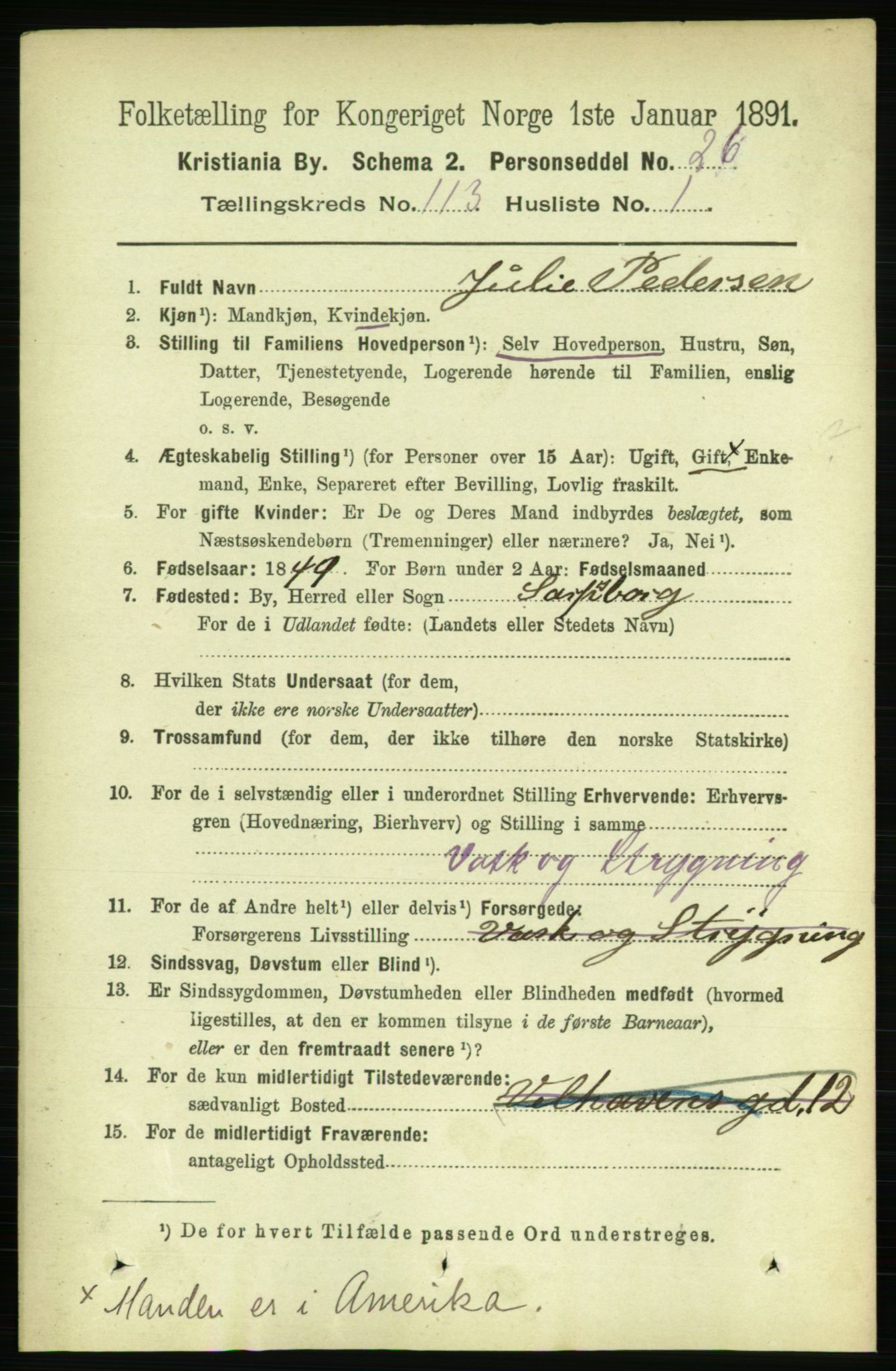 RA, 1891 census for 0301 Kristiania, 1891, p. 59857