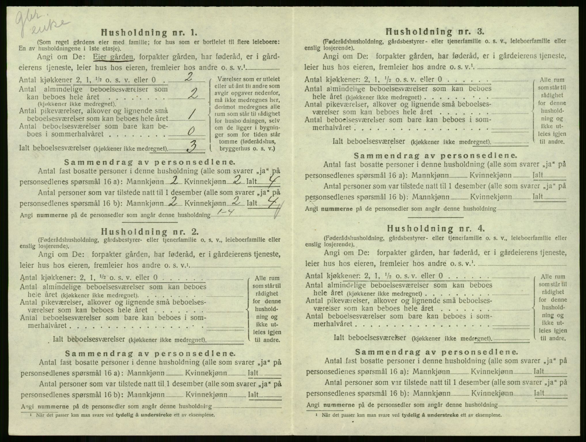 SAKO, 1920 census for Andebu, 1920, p. 909