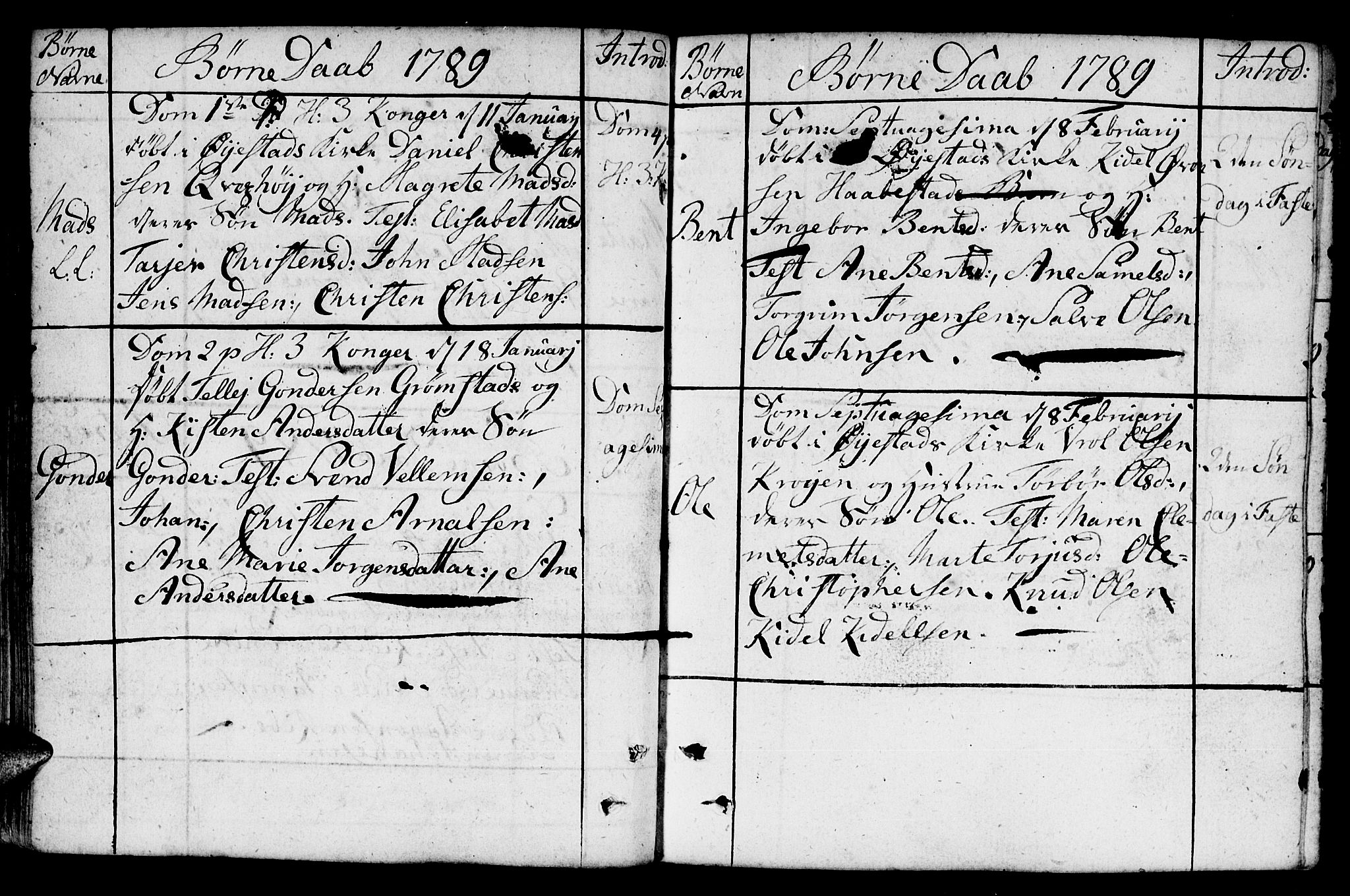 Fjære sokneprestkontor, AV/SAK-1111-0011/F/Fb/L0005: Parish register (copy) no. B 5, 1785-1803, p. 57