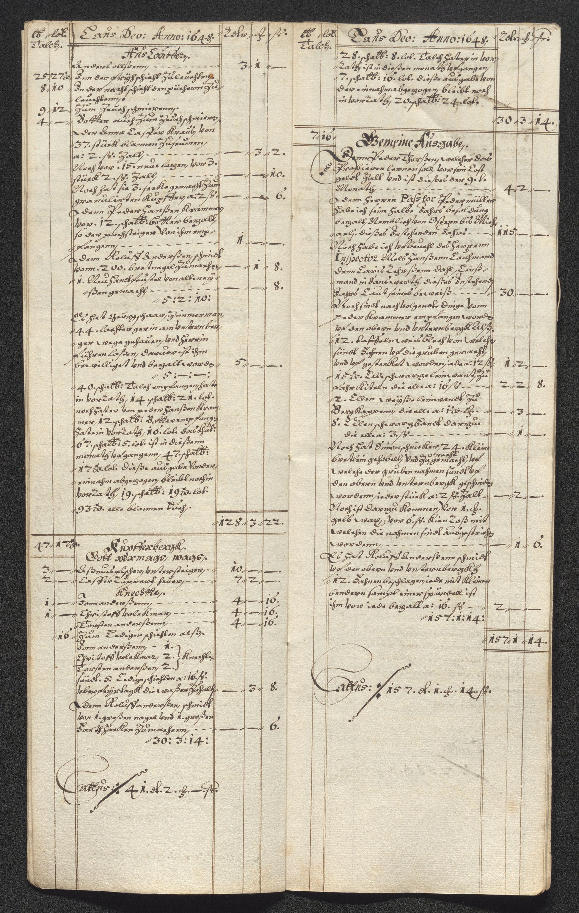 Kongsberg Sølvverk 1623-1816, AV/SAKO-EA-3135/001/D/Dc/Dcd/L0022: Utgiftsregnskap for gruver m.m., 1647-1648, p. 725