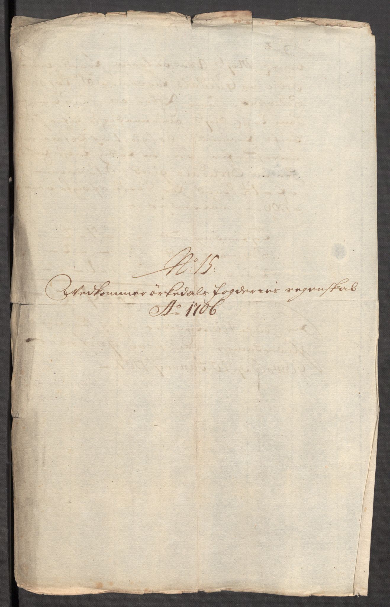 Rentekammeret inntil 1814, Reviderte regnskaper, Fogderegnskap, AV/RA-EA-4092/R60/L3956: Fogderegnskap Orkdal og Gauldal, 1706, p. 169