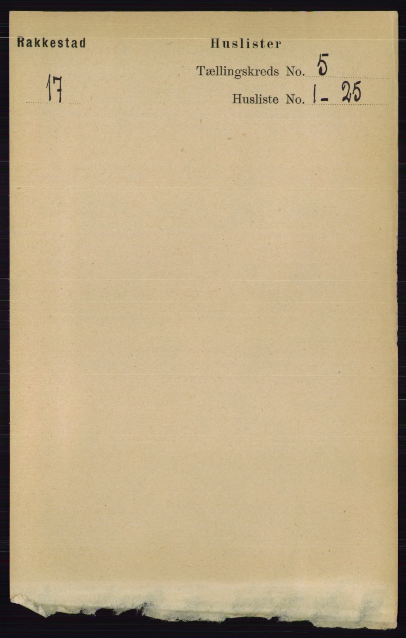 RA, 1891 census for 0128 Rakkestad, 1891, p. 2208